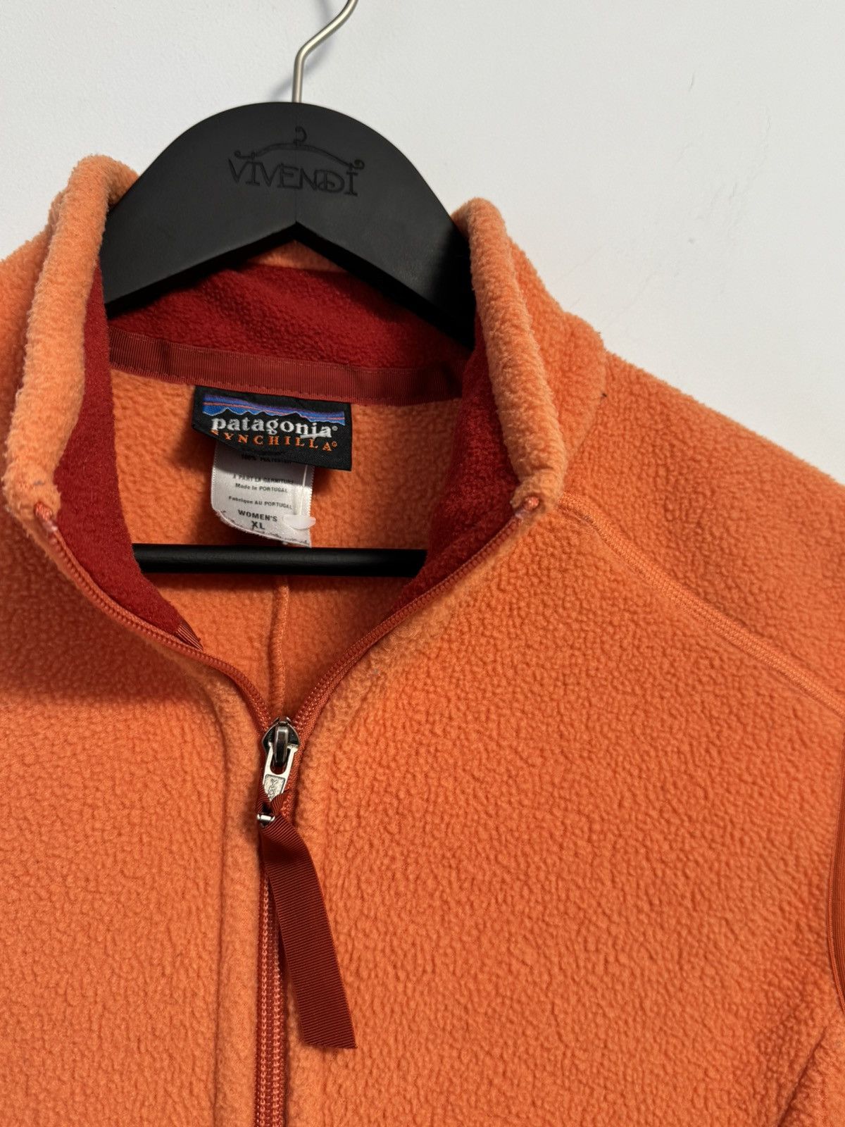 Patagonia Vintage Patagonia Synchilla Women’s Peach Fleece Vest Size XL / US 12-14 / IT 48-50 - 5 Thumbnail