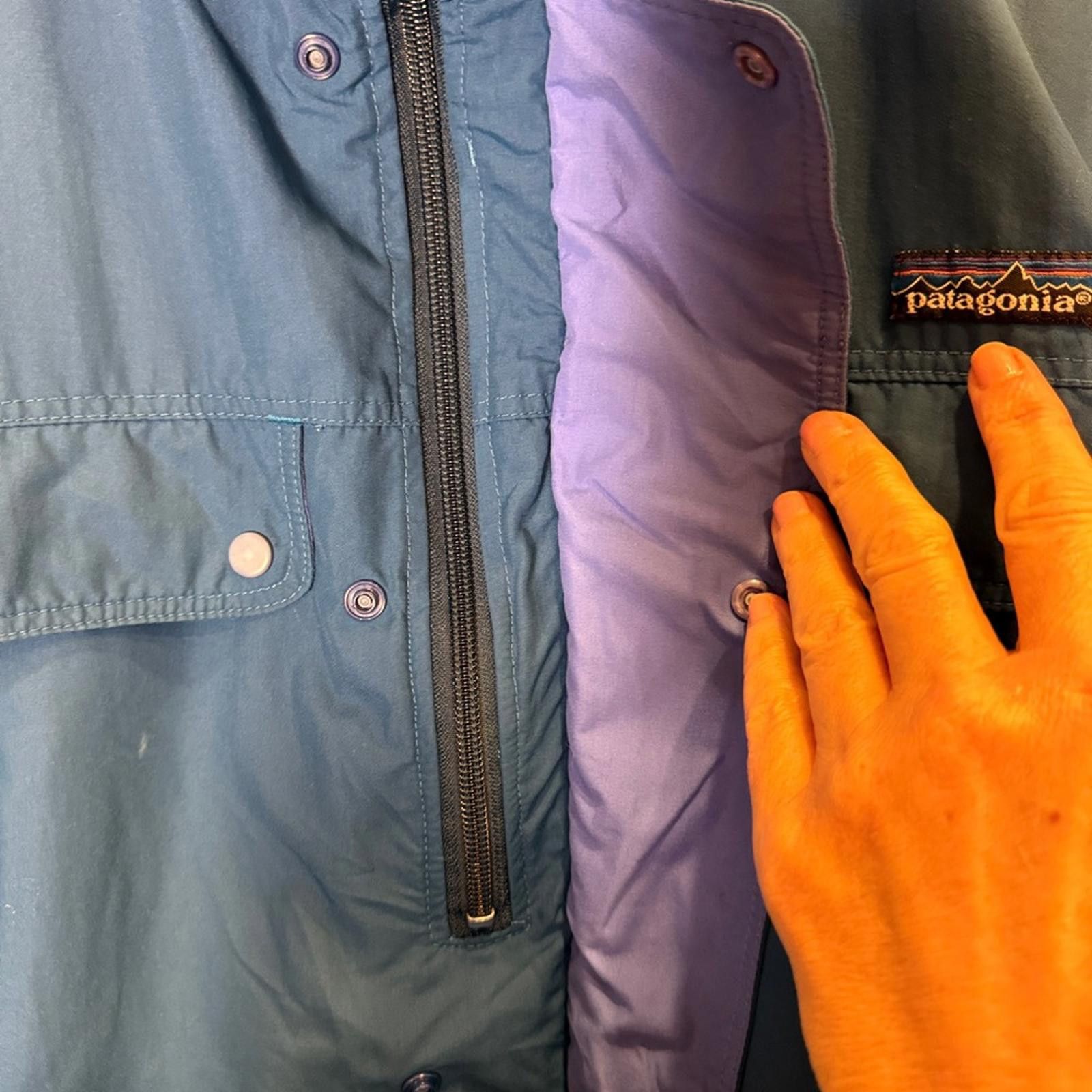 Patagonia Patagonia Vintage Deep Blue Pullover Windbreaker Size US M / EU 48-50 / 2 - 9 Thumbnail