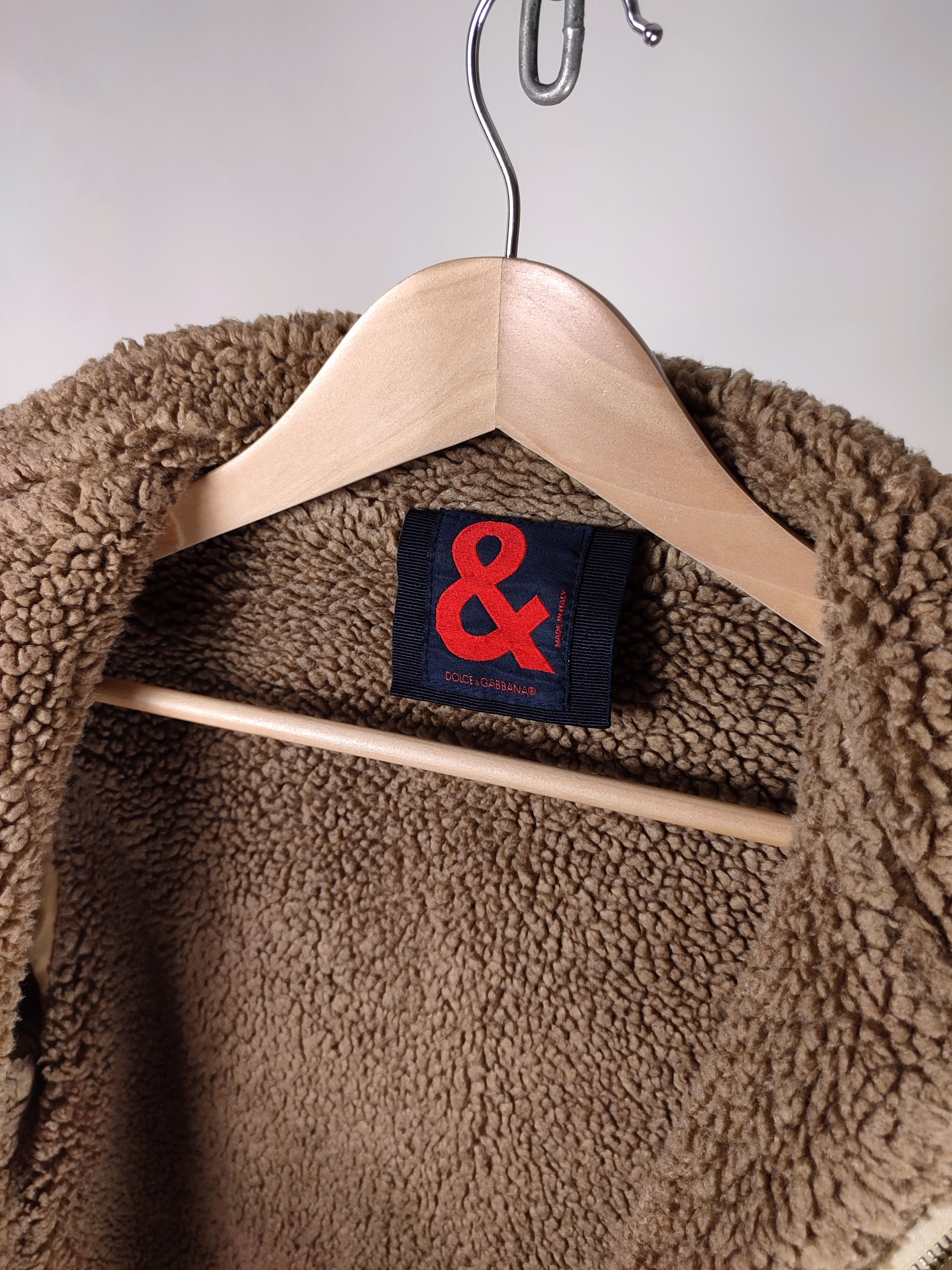 Dolce & Gabbana Vintage Y2K Dolce Gabbana Sheep Teddy Jacket Size US S / EU 44-46 / 1 - 10 Thumbnail