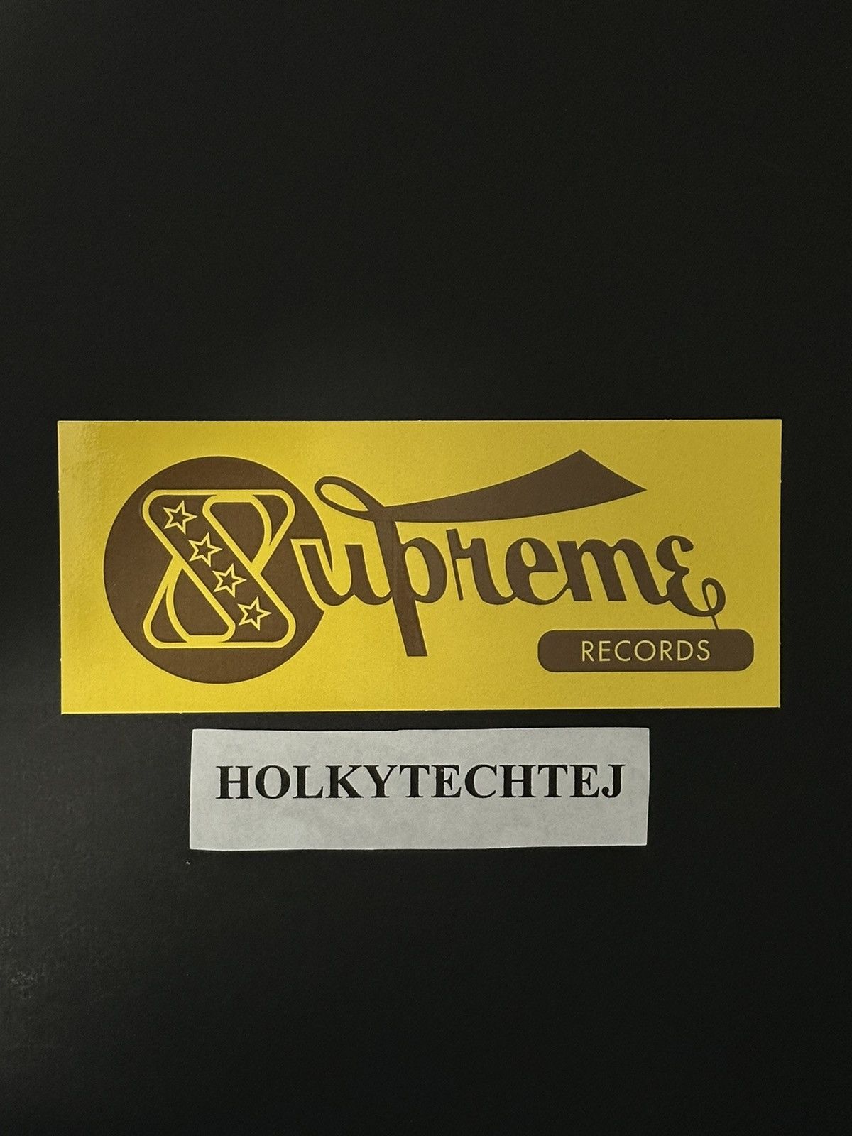 Supreme Supreme Records Sticker Size ONE SIZE - 1 Thumbnail