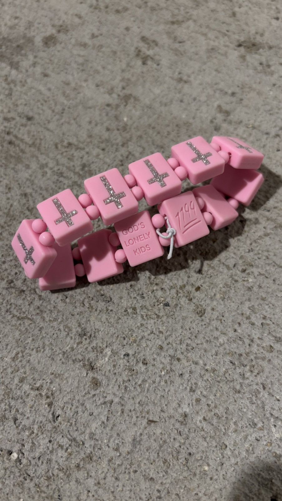 1199 Bazo 1199 Diamond Crosses Bracelet Size ONE SIZE - 5 Thumbnail