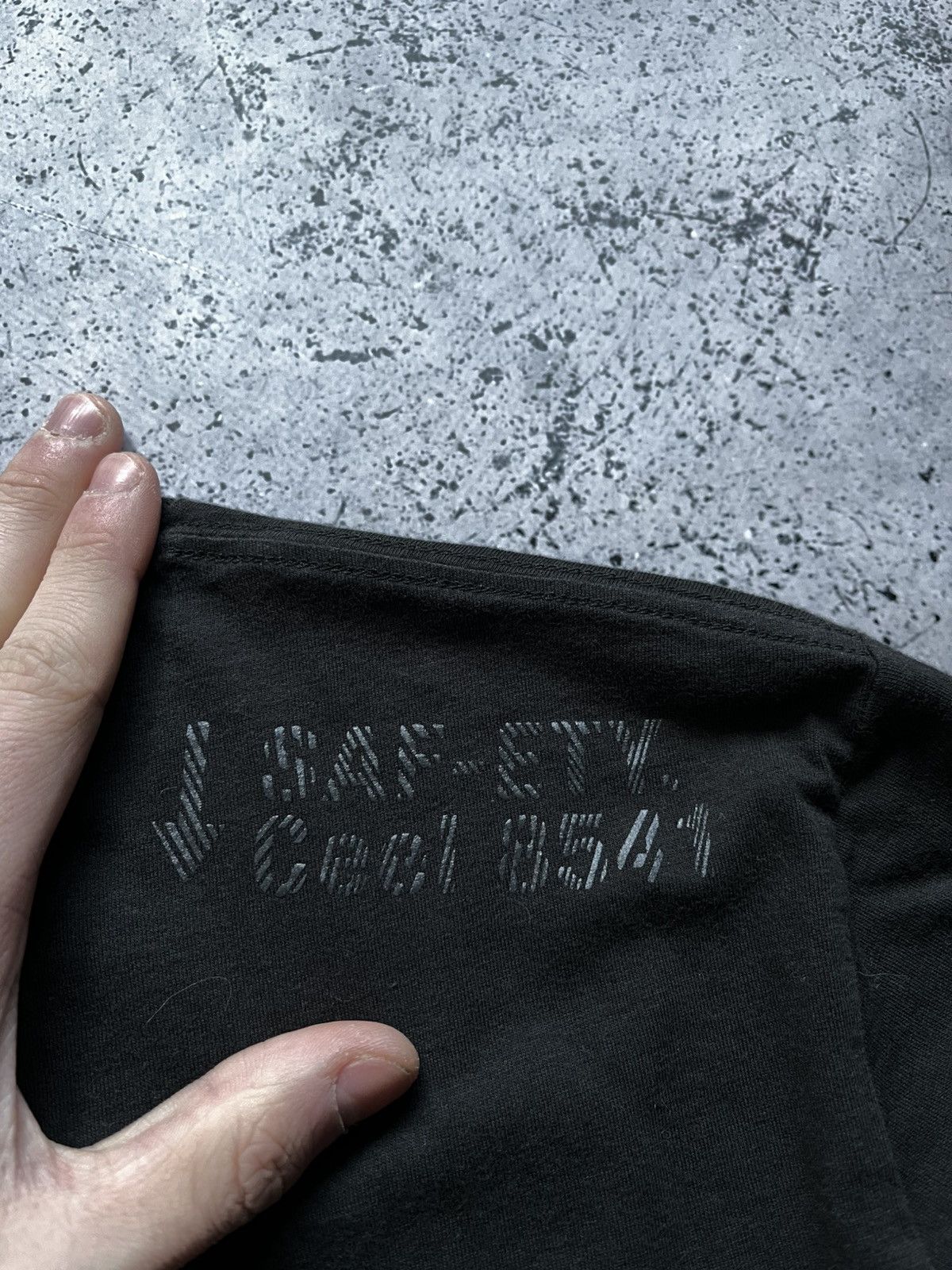 Diesel Vintage Diesel Long Sleeve V-neck Big Logo Black Size L Y2K Size US L / EU 52-54 / 3 - 7 Thumbnail