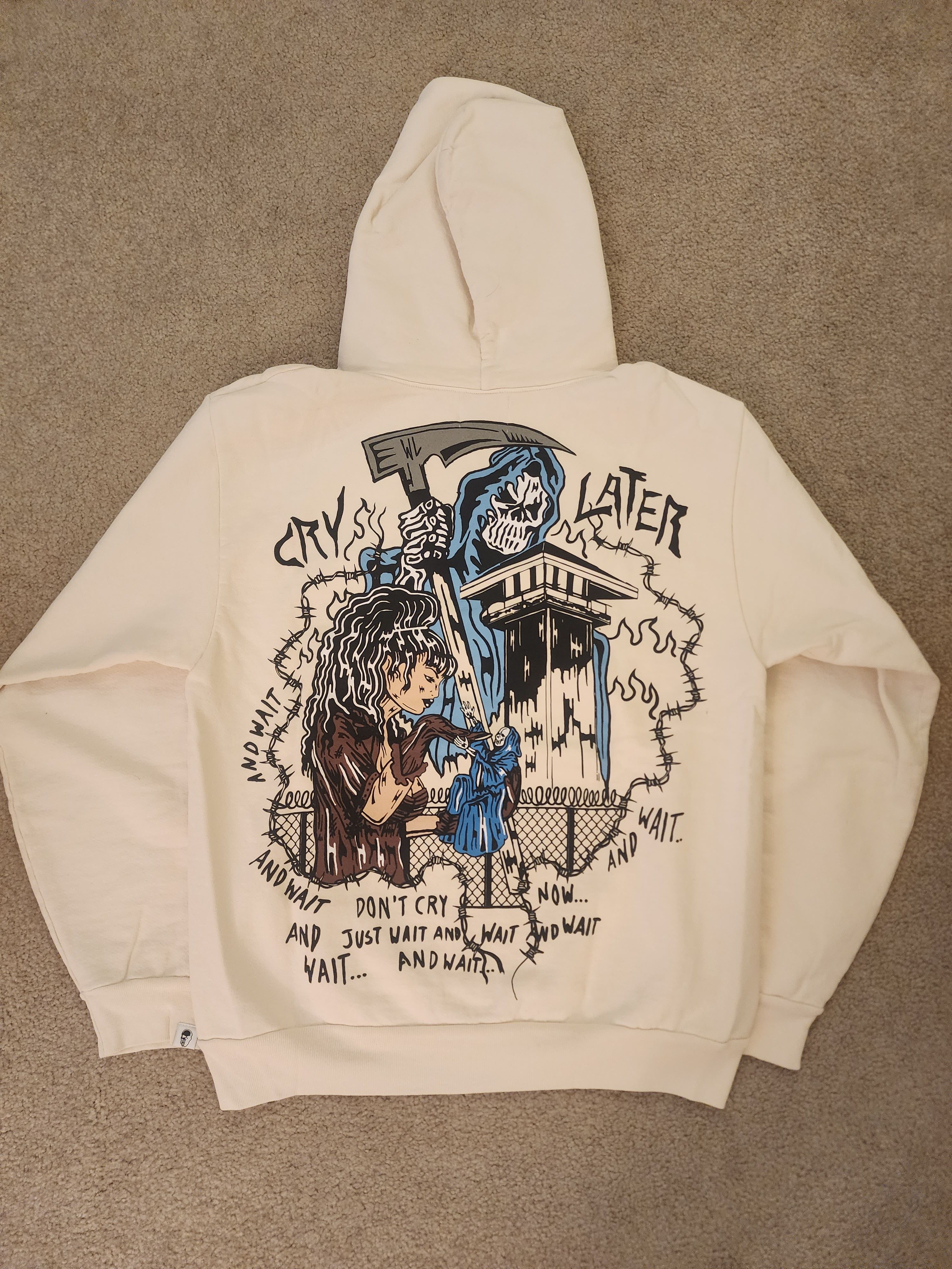 Shops Warren Lotas ‘suffer now cry later’ hoodie