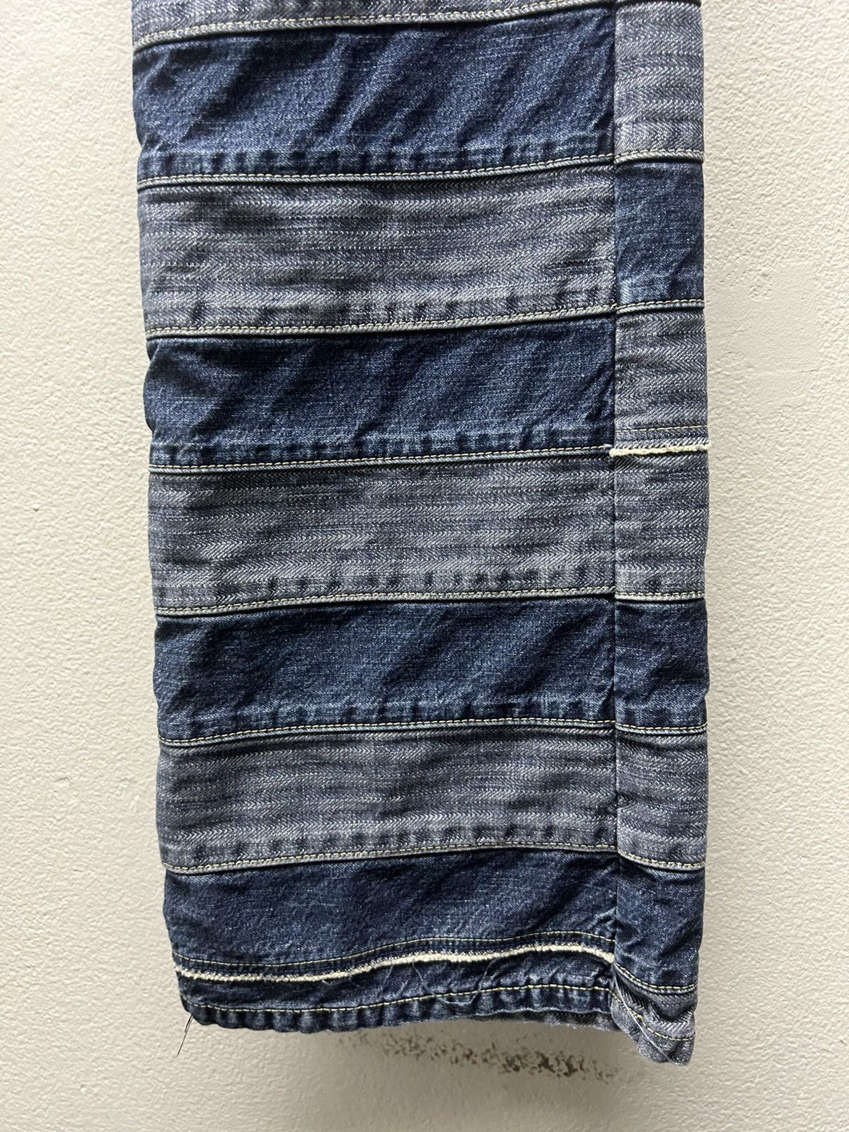 Hysteric Glamour Hysteric Glamour Paneled Denim Hagi Kinky Jeans Size US 34 / EU 50 - 8 Thumbnail