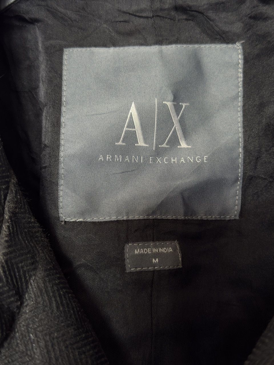 Armani 🔥 rare coat jacket waxed Armani Exchange size M Size US M / EU 48-50 / 2 - 9 Thumbnail