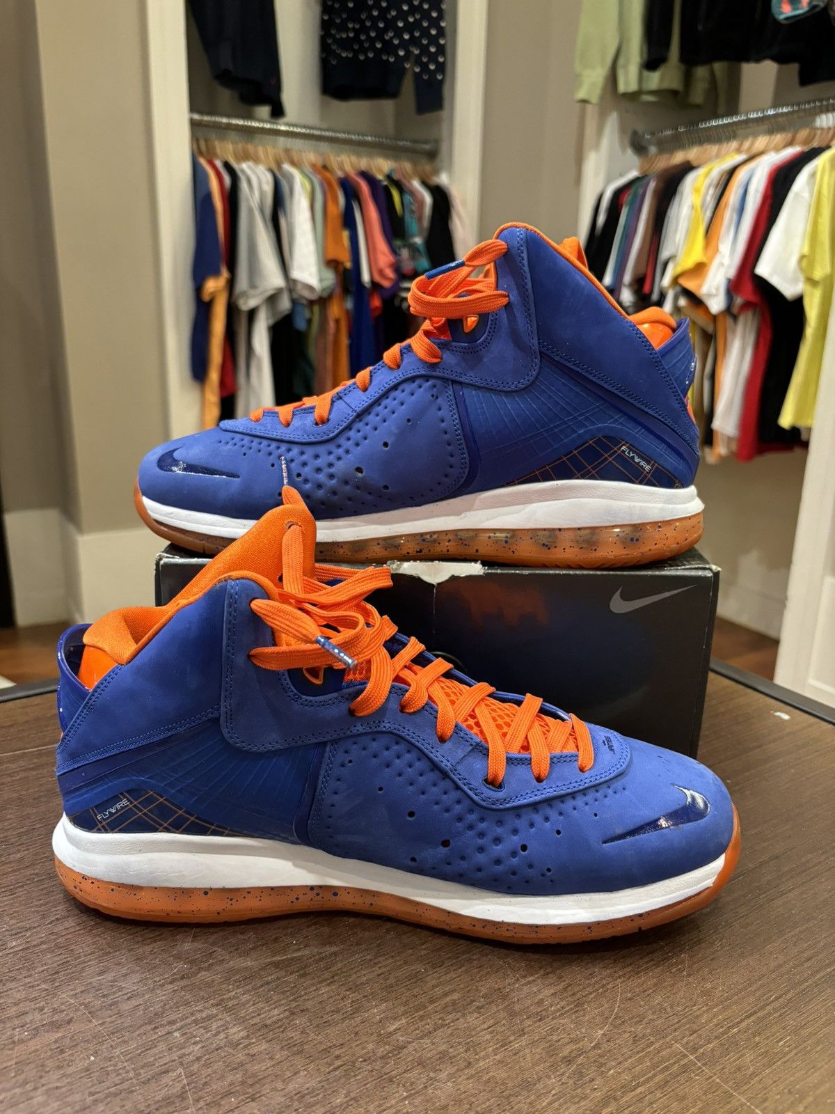 Nike Lebron 8 V2 “Hardwood Classic” Size US 12 / EU 45 - 2 Thumbnail