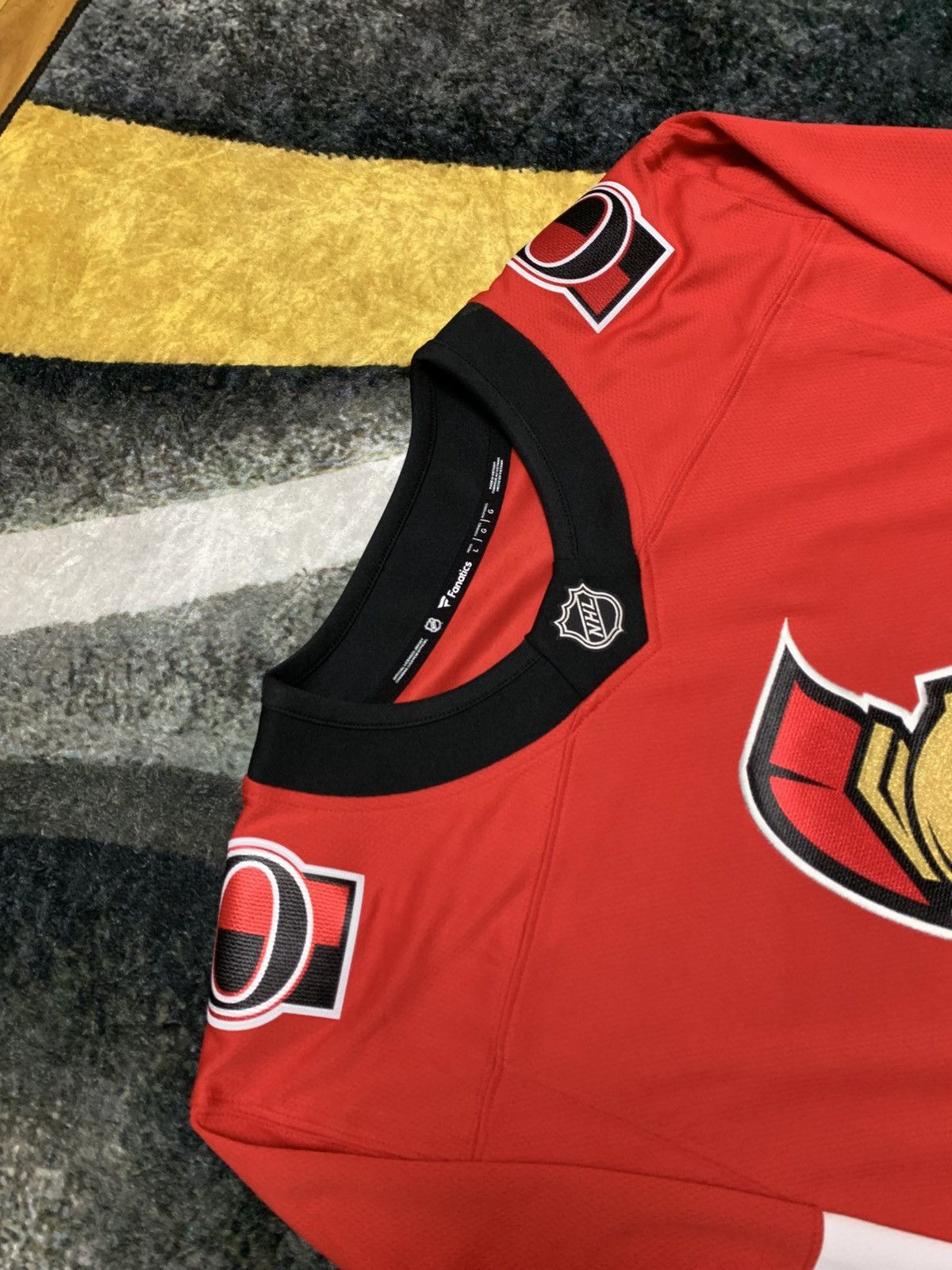 NHL Ottawa Senators Jersey NHL Hockey Size ONE SIZE - 4 Thumbnail