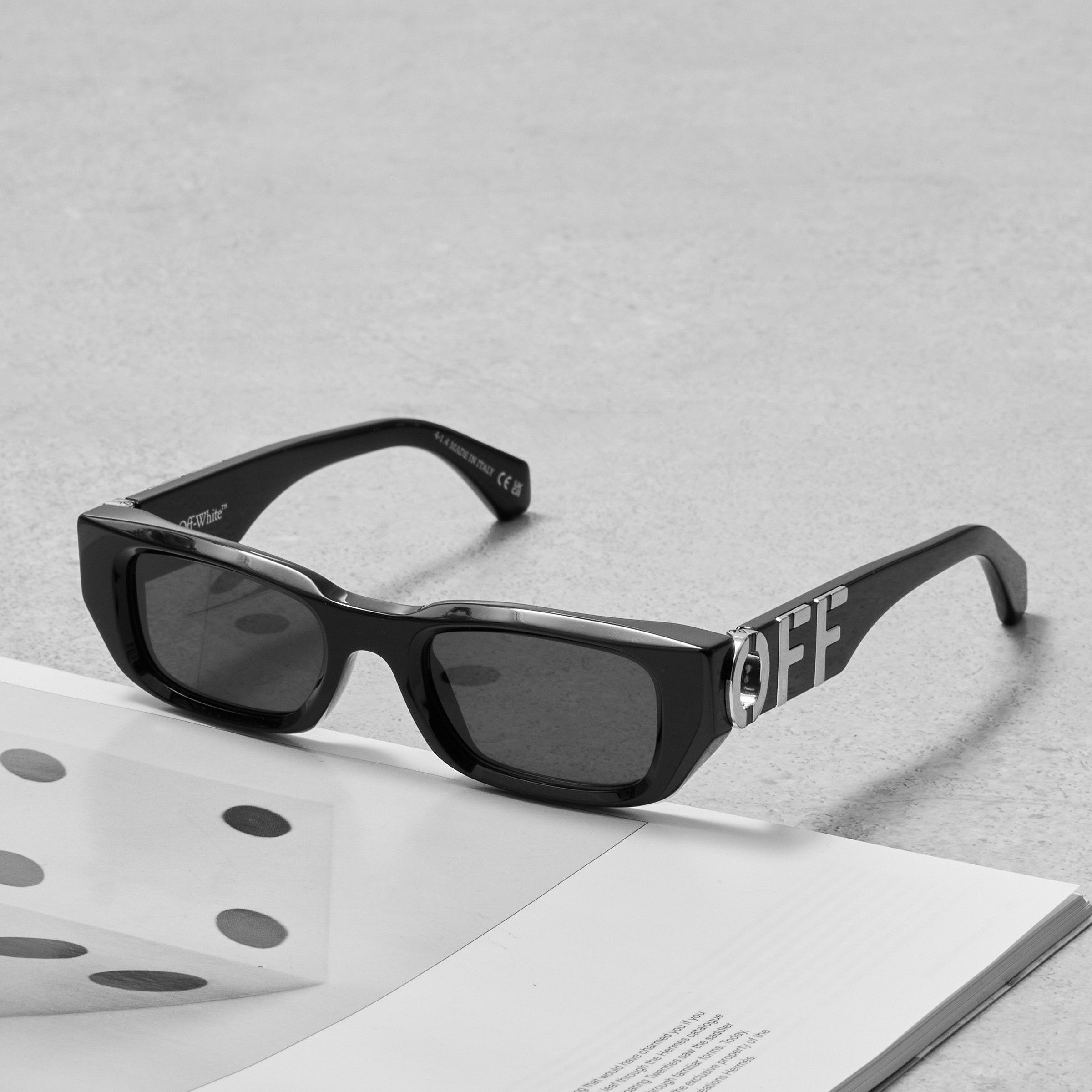 OFF WHITE Fillmore Rectangular Frame Sunglasses