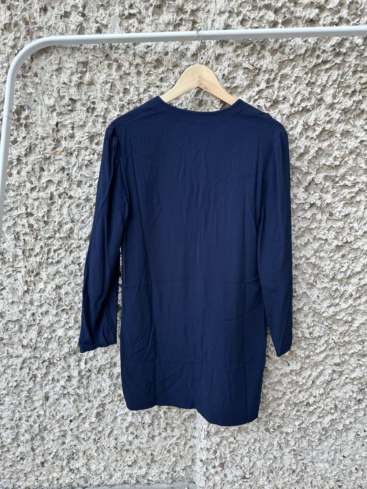 Designer × Sandro Sandro paris navy dress Size L / US 10 / IT 46 - 4 Thumbnail