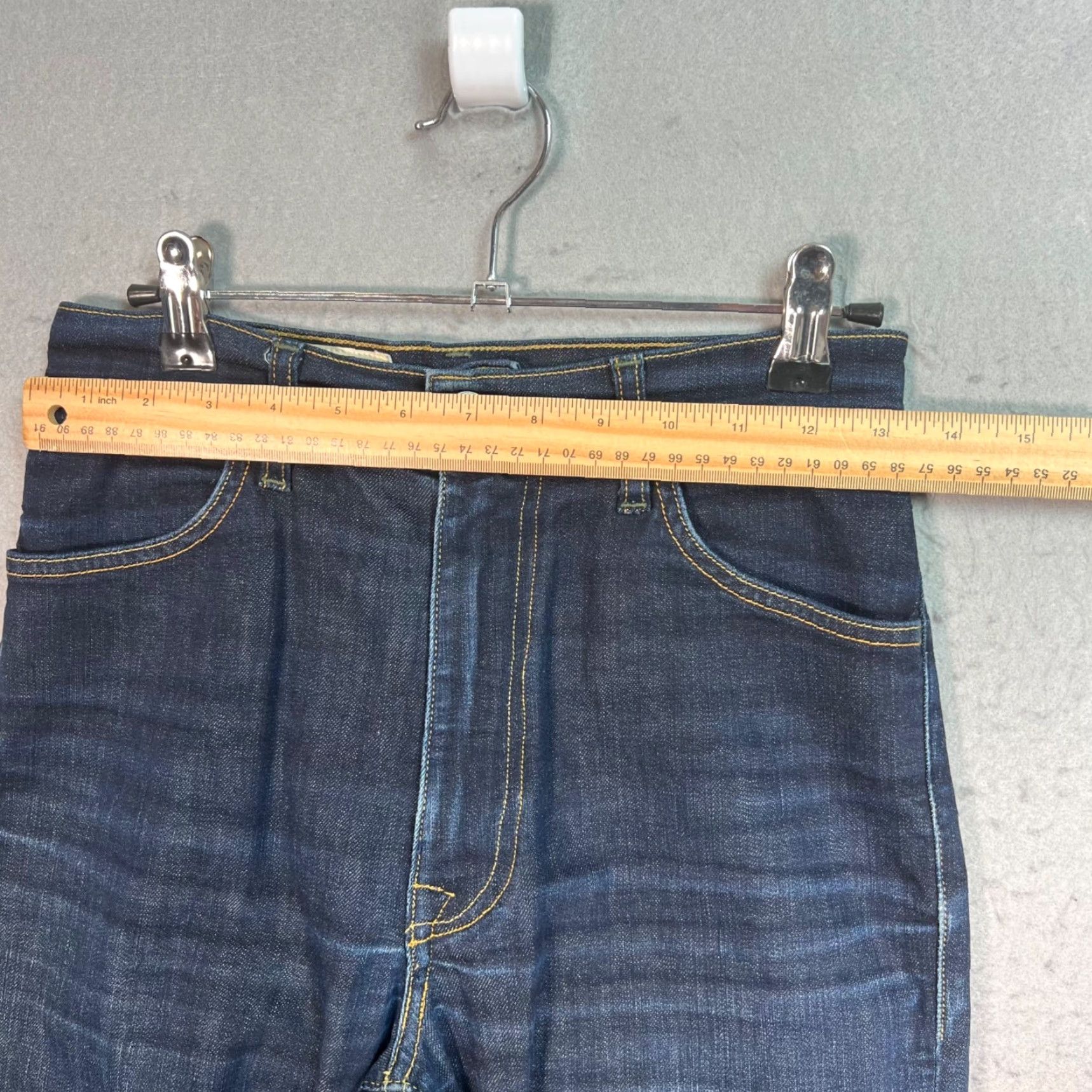 Imogene + Willie Imogene + Willie Elizabeth Jeans Womens 25R Elizabeth Cut Dark Wash Denim Size 42" / US 20 - 6 Thumbnail