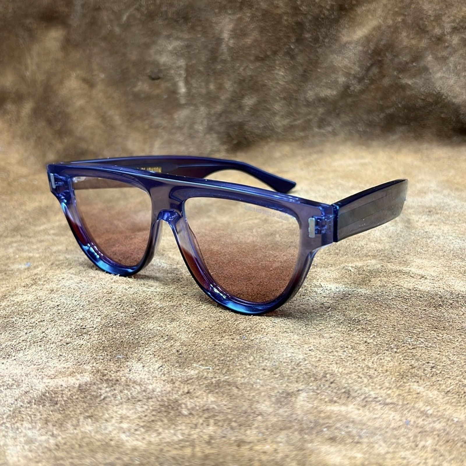 Cutler and Gross Cutler And Gross Transparent Smoke Gray Sunglasses (Rare) Size ONE SIZE - 2 Thumbnail
