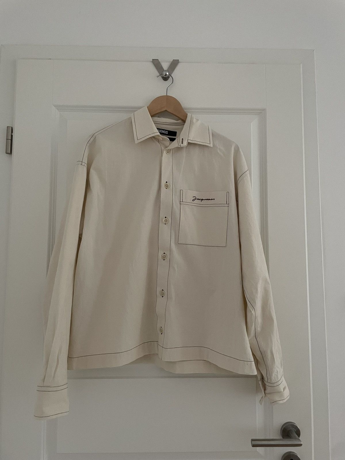 Jacquemus Jacquemus Le Papier Shirt Size US S / EU 44-46 / 1 - 1 Thumbnail