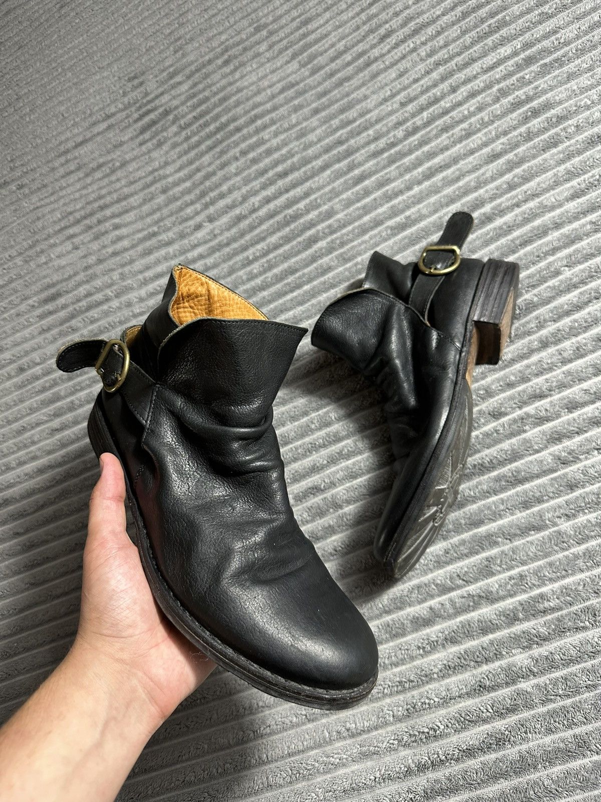 Fiorentini + Baker × Vintage Fiorentini+Baker Vintage Leather Guidi Style AvantGarde Boot Size US 7 / EU 40 - 7 Thumbnail