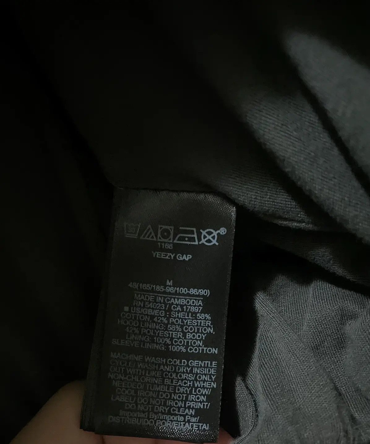 Gap × Yeezy Yeezy x Gap x Dove Hoodie Size US S / EU 44-46 / 1 - 3 Thumbnail