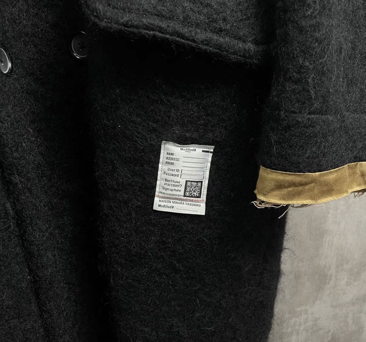 Maison MIHARA YASUHIRO Maison Mihara Yasuhiro MMY 25 Runway Wool Coat Size US L / EU 52-54 / 3 - 3 Thumbnail