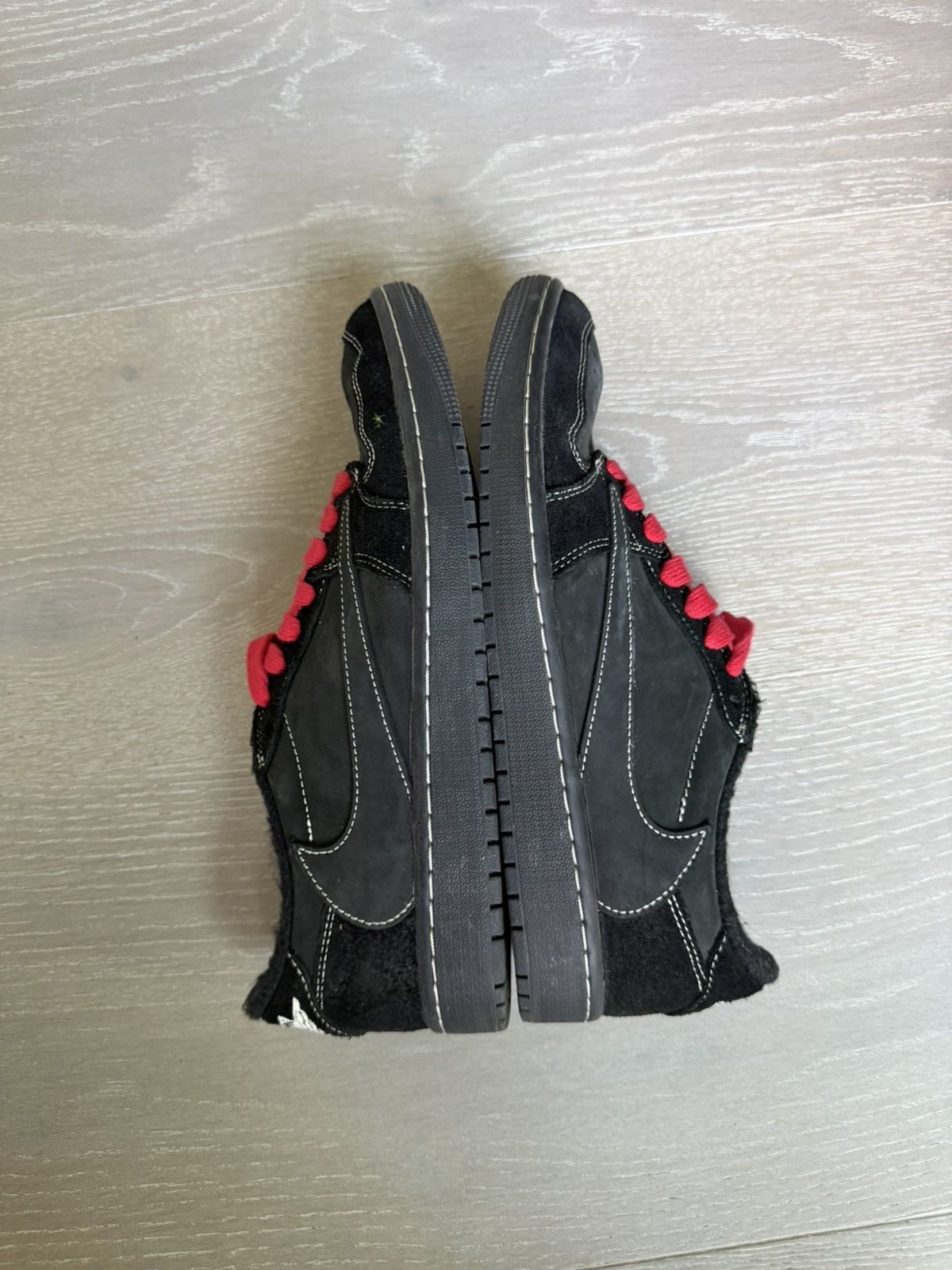 Nike Jordan 1 Retro Low OG SP Travis Scott Black Phantom Size US 9.5 / EU 42-43 - 10 Thumbnail
