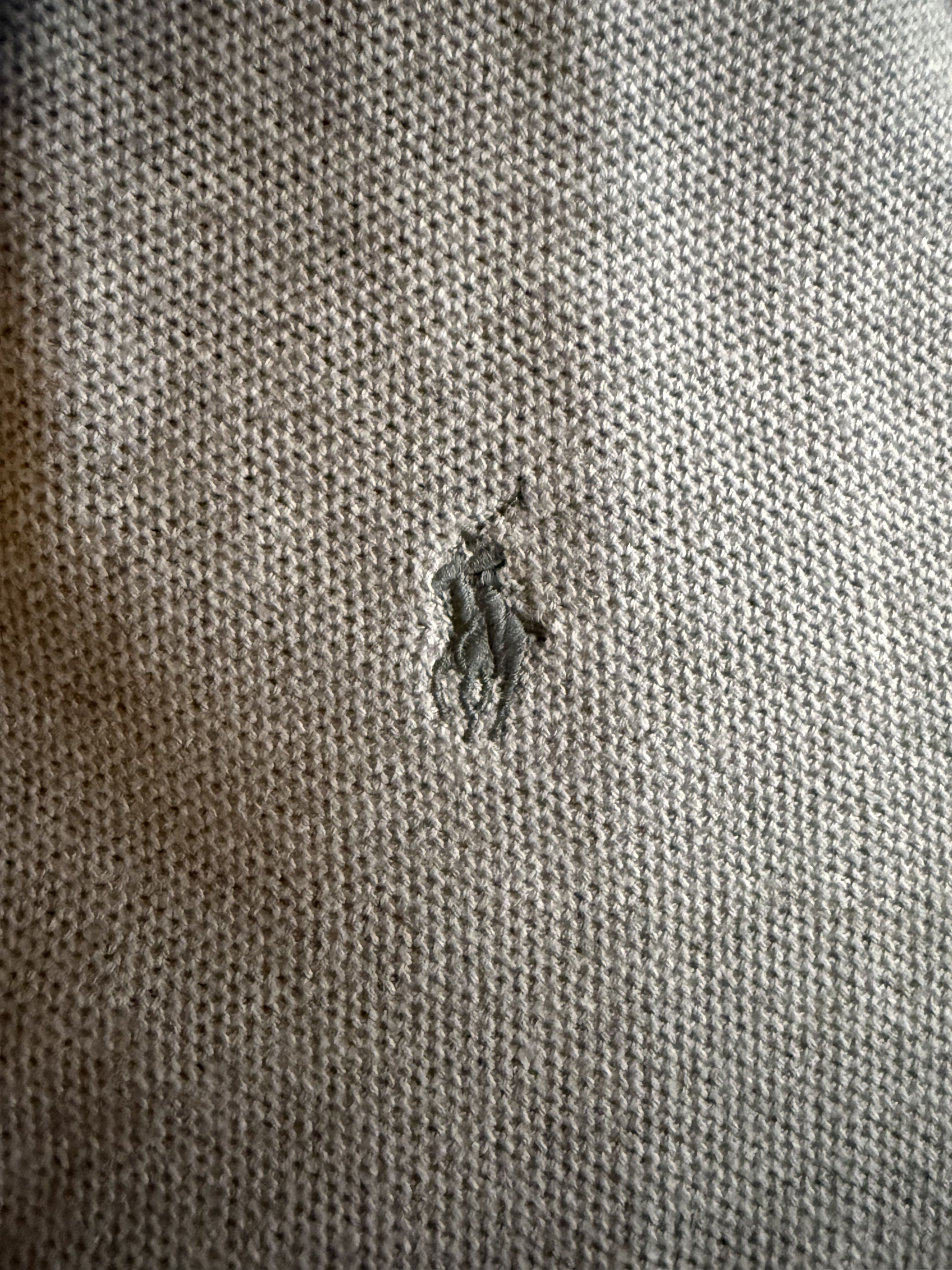 Polo Ralph Lauren Vintage Polo Ralph Lauren Quarter Zip Knit Jumper Grey M Size US M / EU 48-50 / 2 - 3 Thumbnail