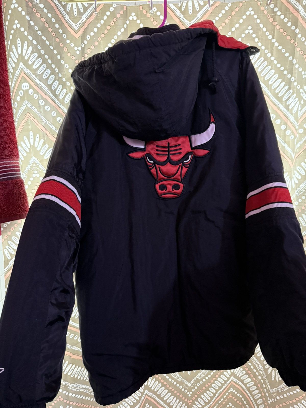 Starter Vintage bulls puff jacket Size US XXL / EU 58 / 5 - 2 Thumbnail