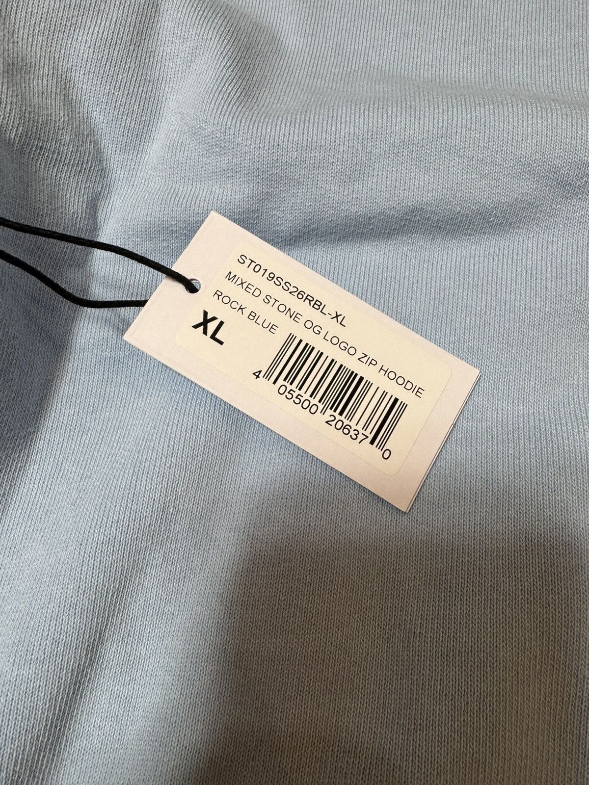Sp5der Sp5der Mixed Stone OG V2 Zip Hoodie - Rock Blue Size XL Size US XL / EU 56 / 4 - 8 Thumbnail