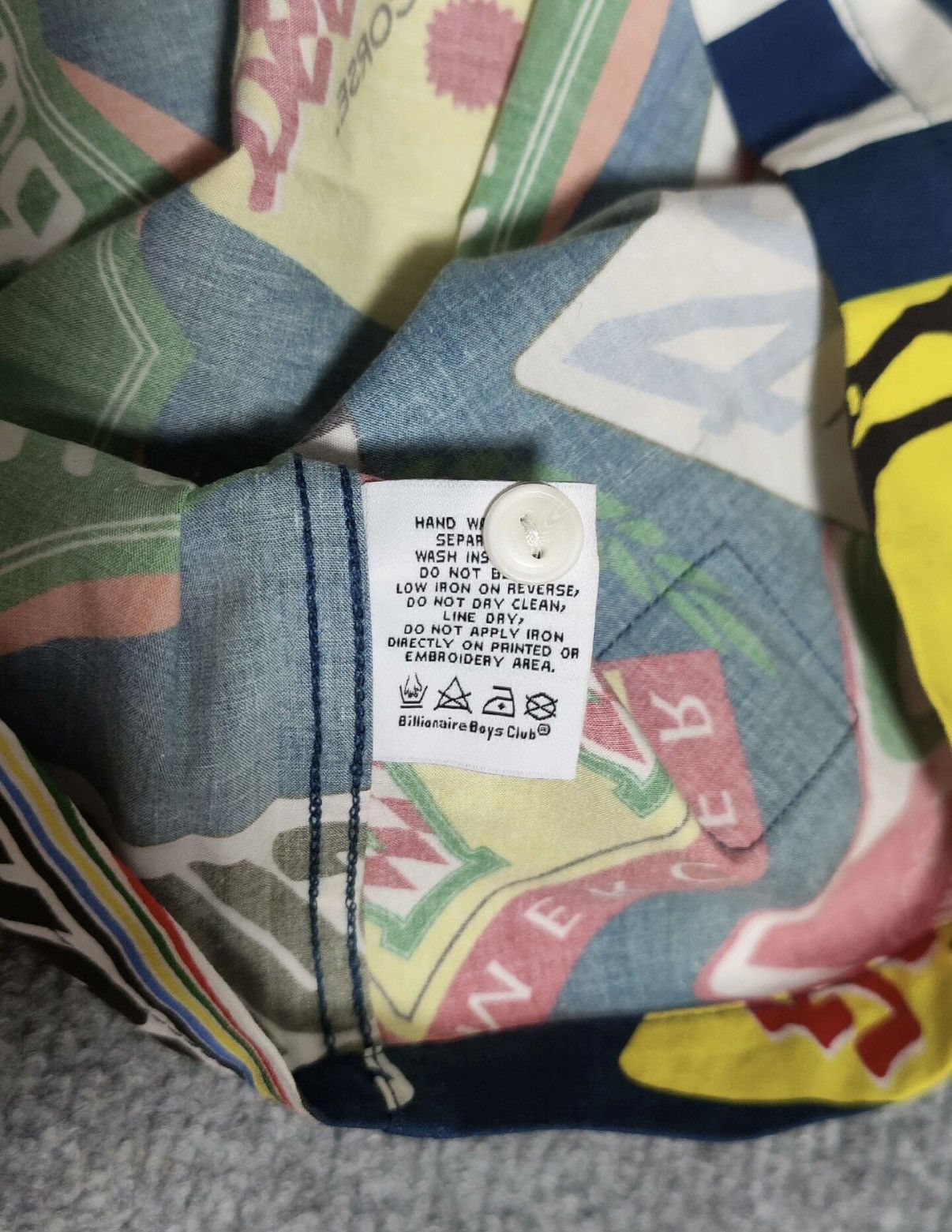 Billionaire Boys Club Racing All-Over Print Shirt Billionaire Boys Club Size US M / EU 48-50 / 2 - 7 Thumbnail