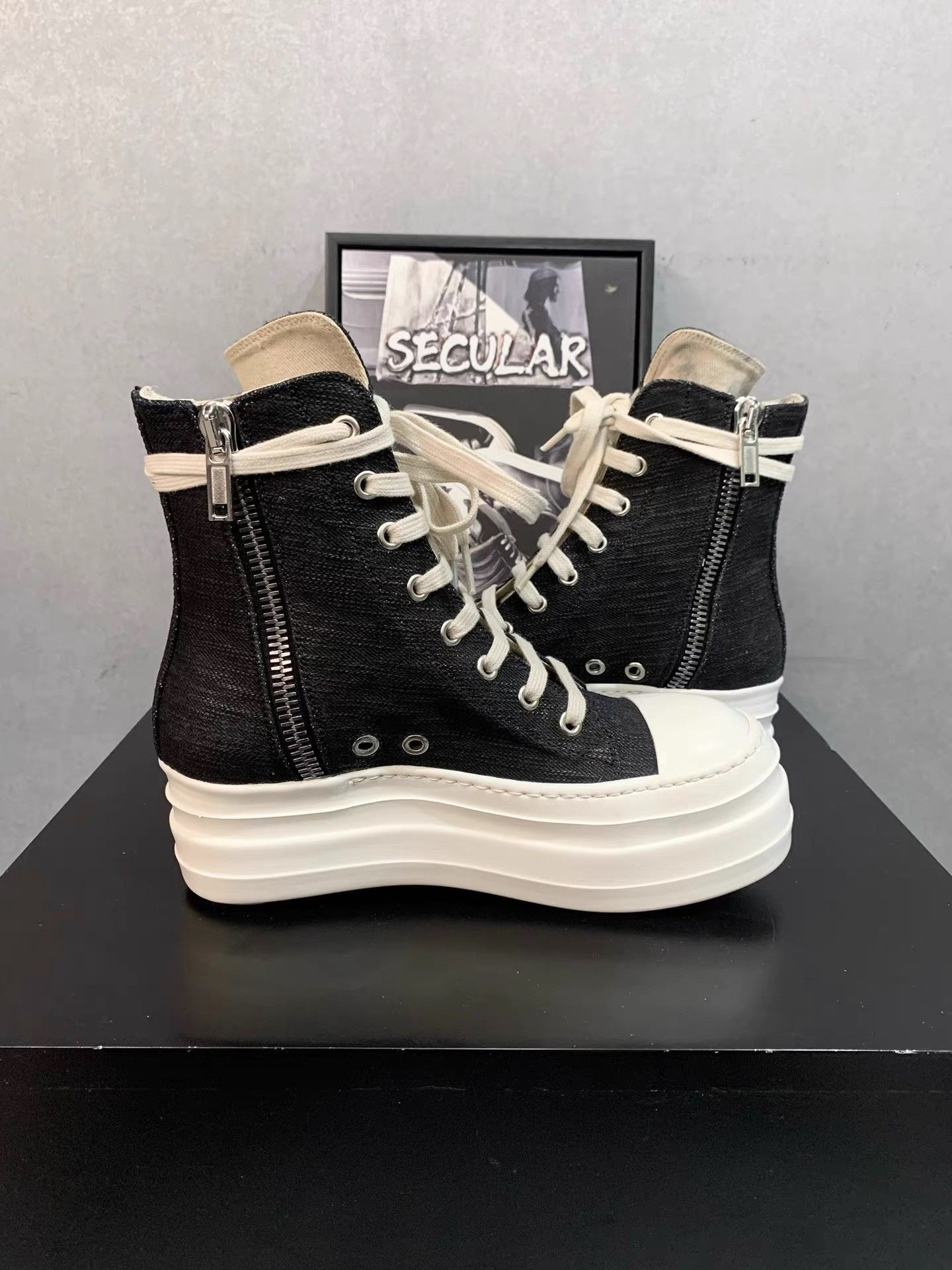 Rick Owens Rick Owens Double Sole Big Converse K34 Size US 6 / IT 36 - 5 Thumbnail