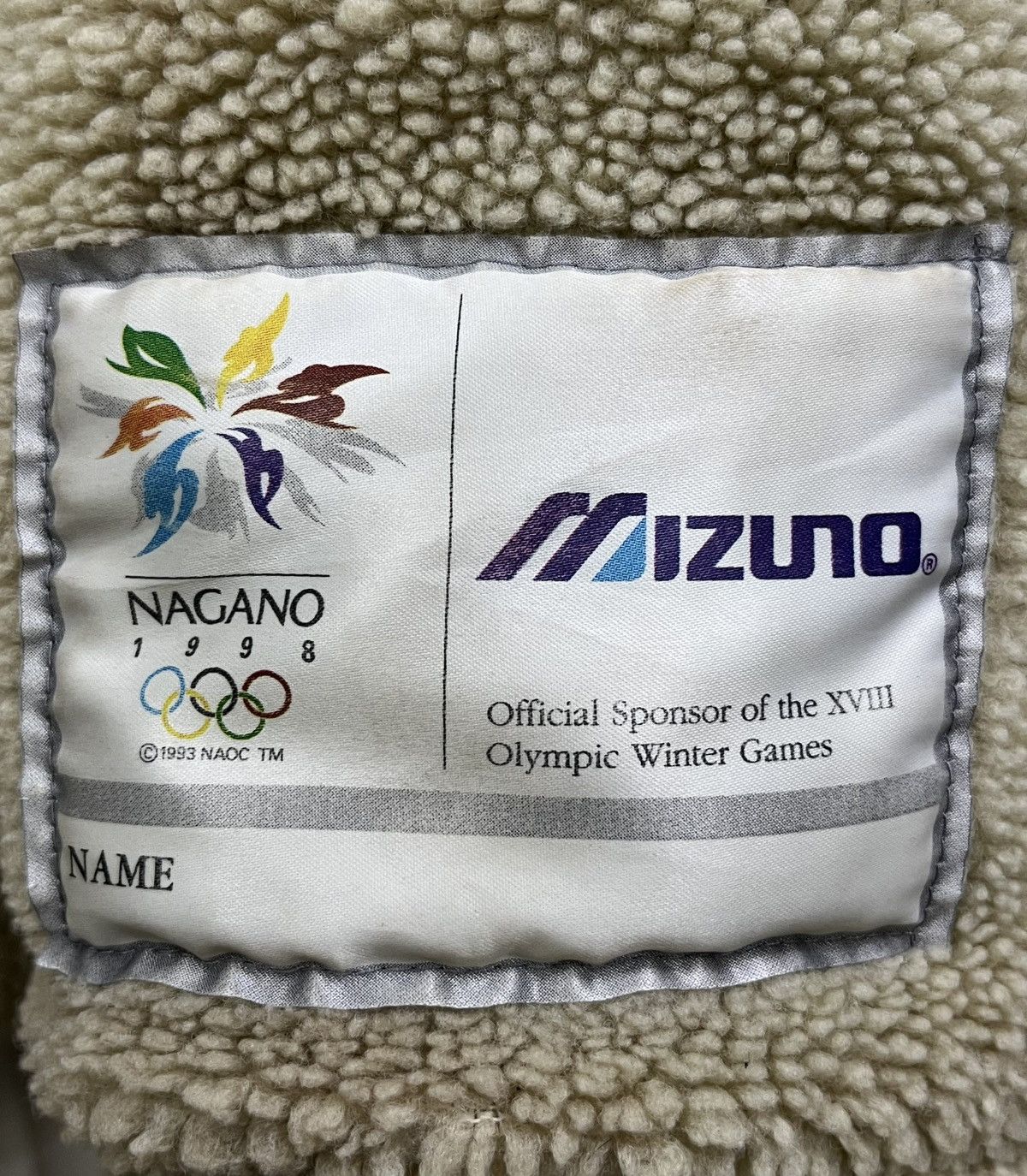 Vintage Mizuno Nagano 1998 Japan Olympic Sherpa Ski Jacket Size US L / EU 52-54 / 3 - 16 Thumbnail