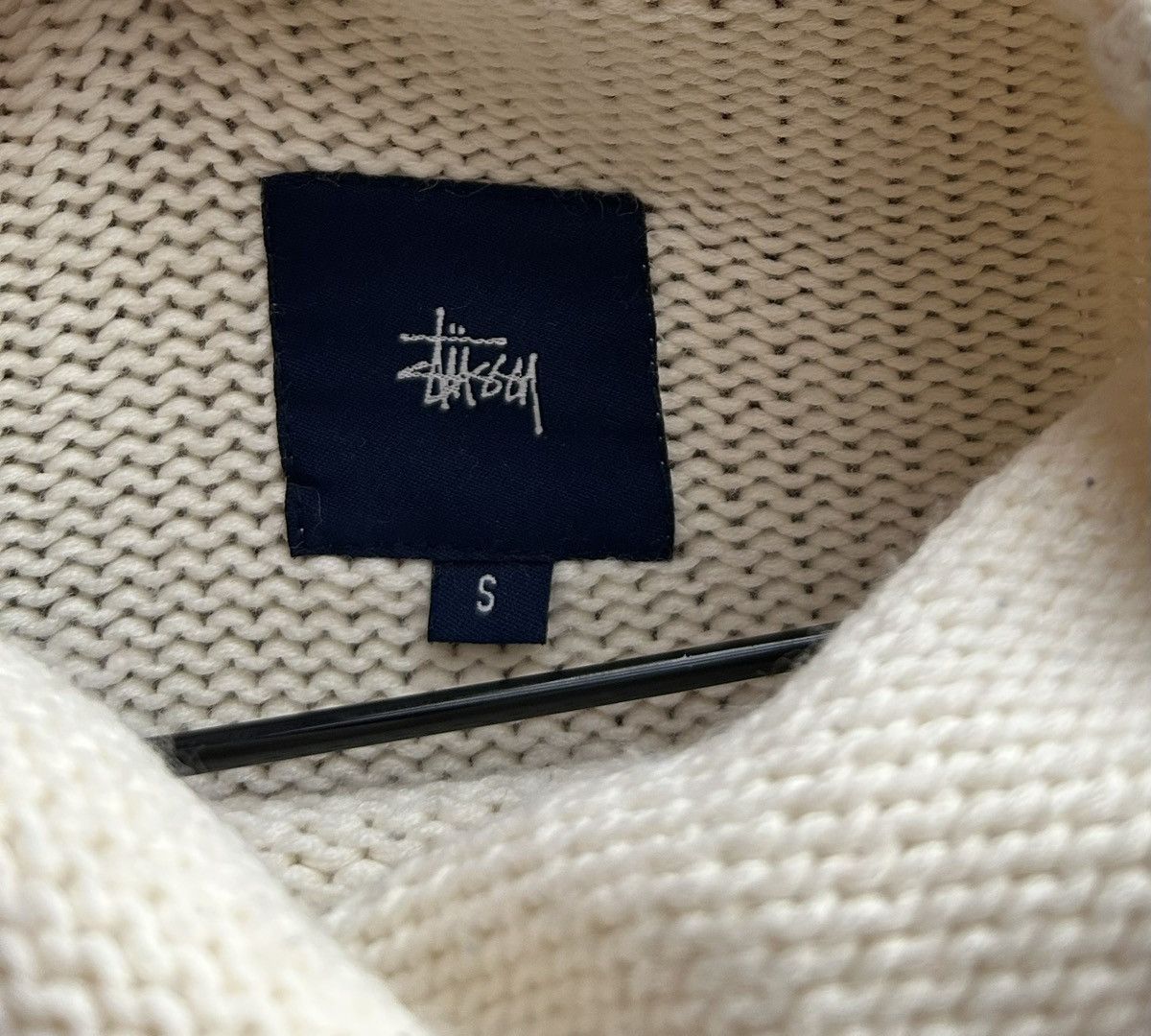 Stussy Vintage 90’s Stussy Wool Blend Cowl Neck Ski Sweater Size S / US 4 / IT 40 - 4 Thumbnail
