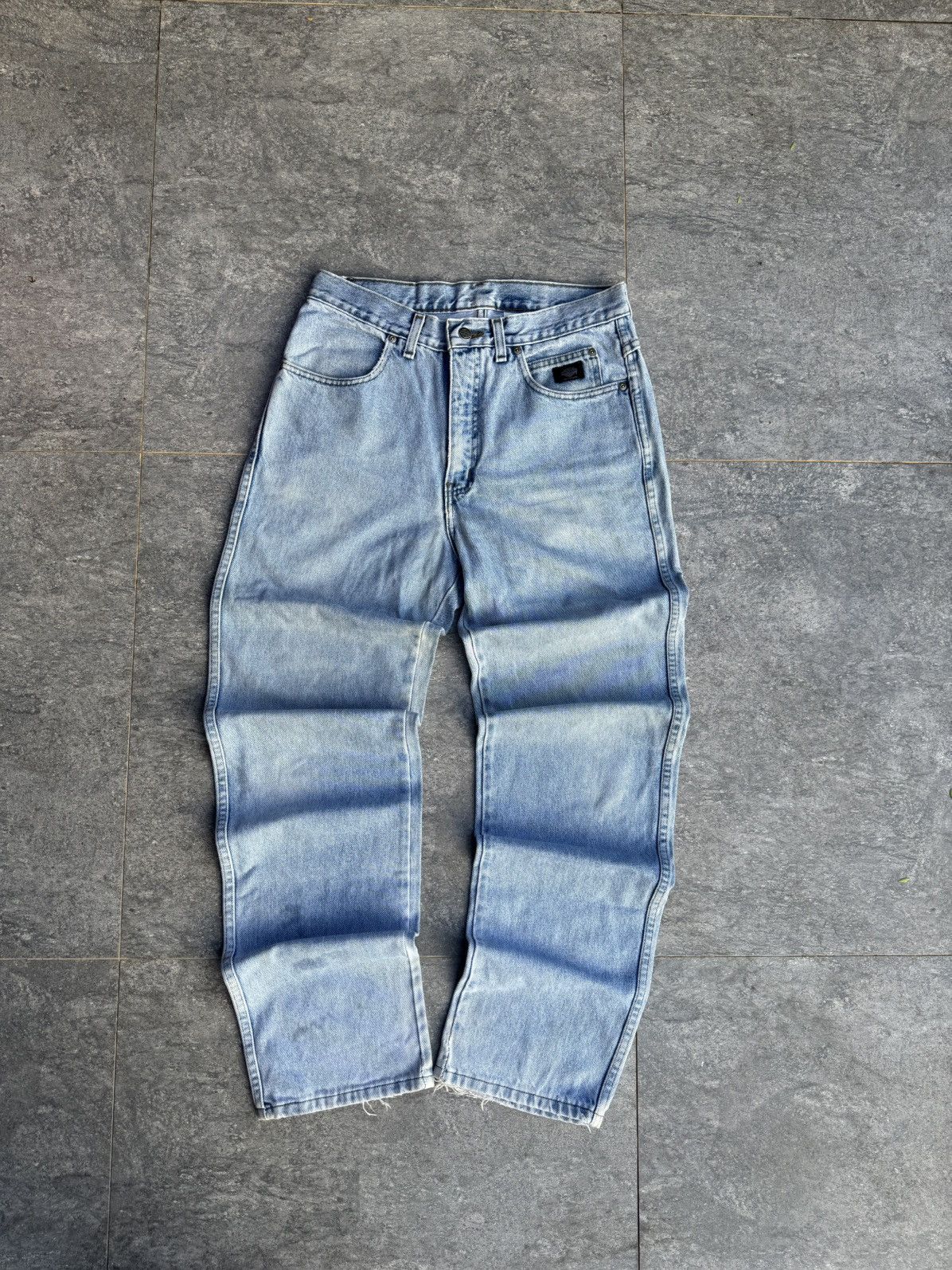 Harley Davidson Harley-Davidson Jeans Mens Leg Denim Biker Motorcycle Size US 32 / EU 48 - 5 Thumbnail