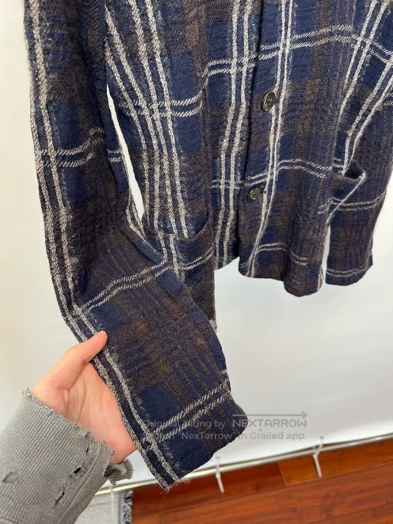 Issey Miyake Issey Miyake Wool Plaid Shirt Size US M / EU 48-50 / 2 - 4 Thumbnail
