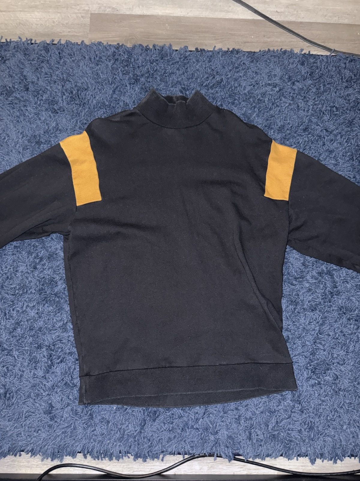 Asos Asos black/yellow turtleneck Size US M / EU 48-50 / 2 - 2 Thumbnail