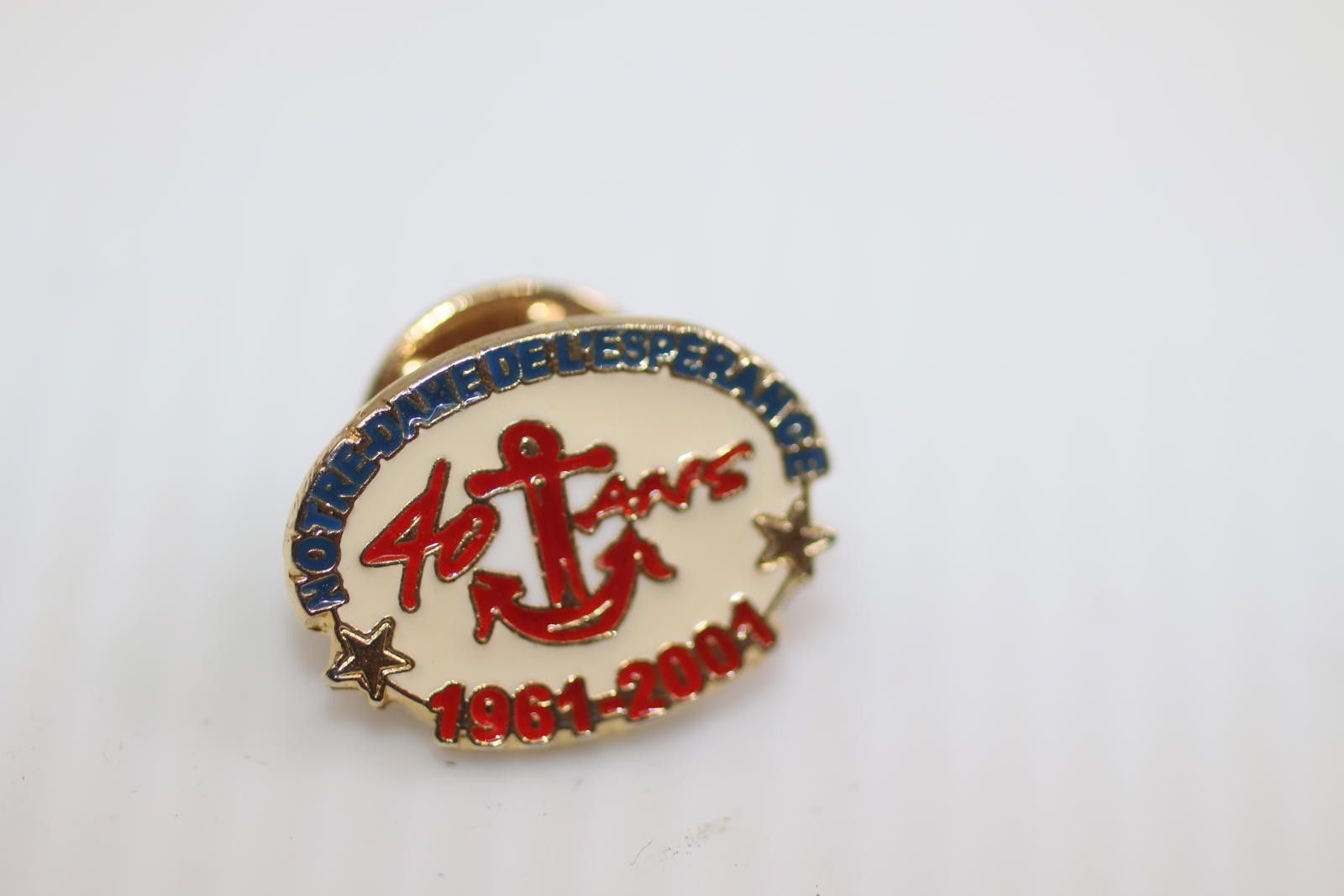 Other Vintage Enamel Pin 40Ans Notre-Dame-de-l’Espérance 1961–2001 Size ONE SIZE - 1 Thumbnail