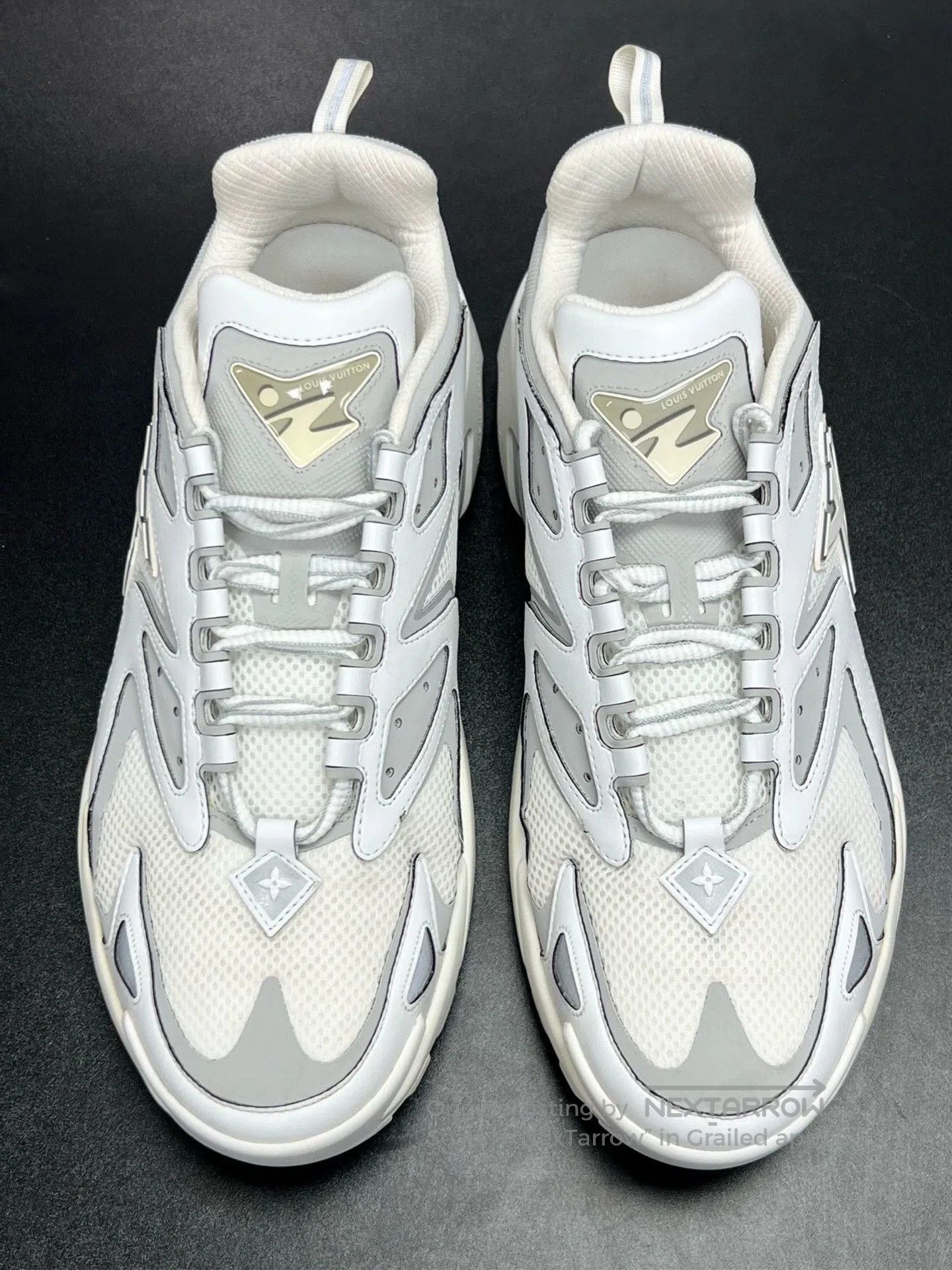 Louis Vuitton lv runner tatic sneakers in white and gray. Size US 11 / EU 44 - 2 Thumbnail