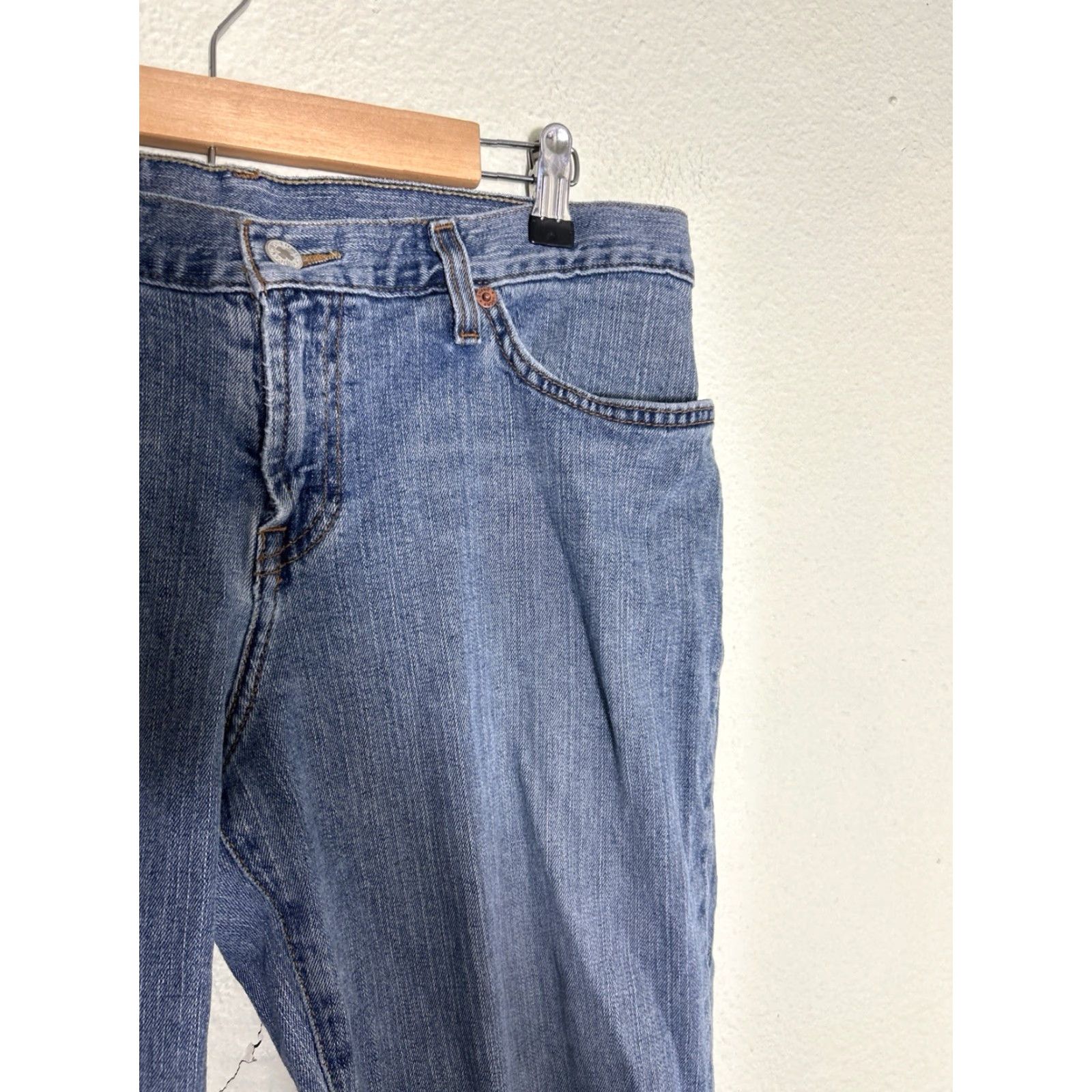 Lucky Brand Lucky Brand Jeans Women 14 Medium Wash Mid Rise Flare 34X32 Blue Size 36" / US 14 / IT 50 - 5 Thumbnail