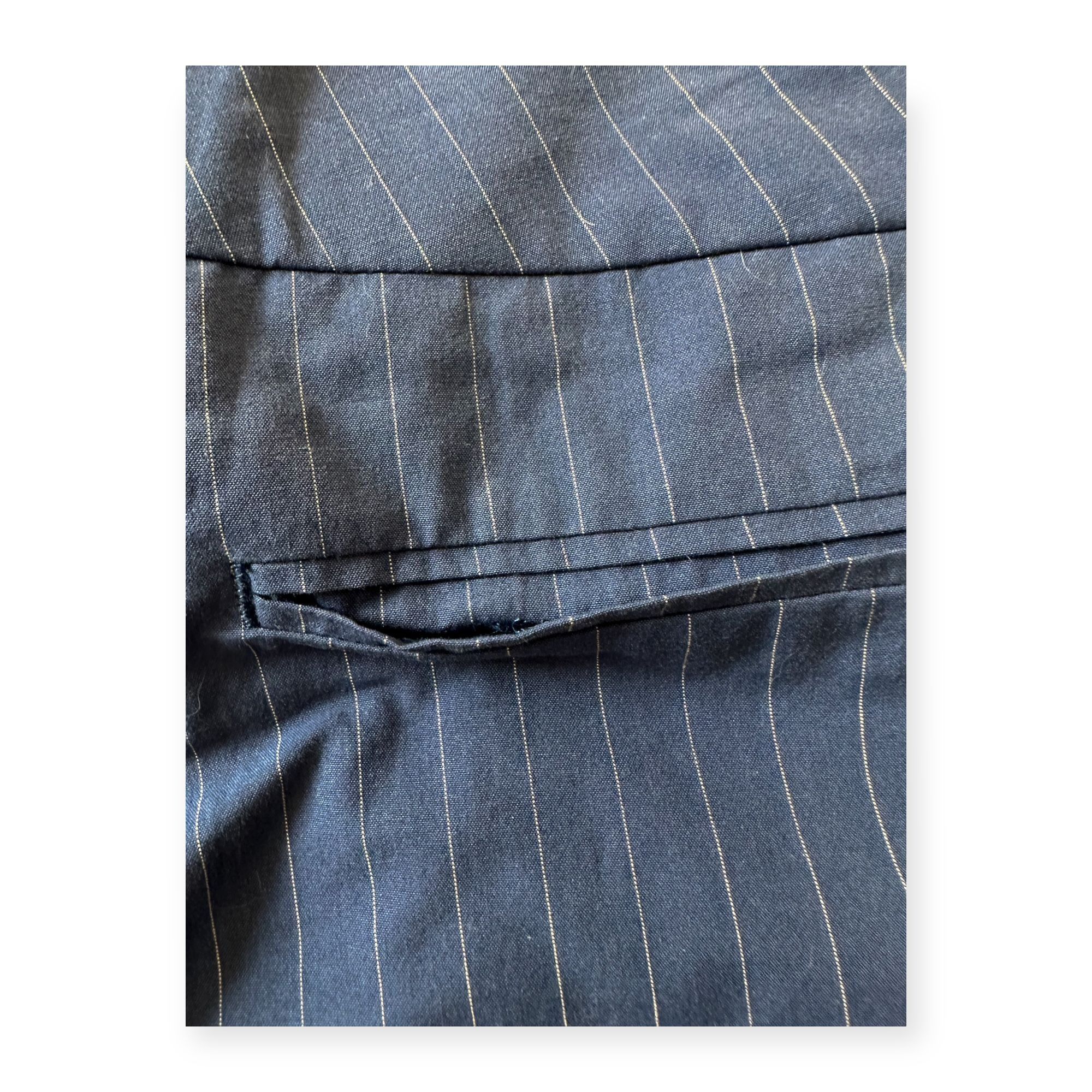 Marni Marni Pinstripe Cotton Trouser, Cropped leg, Button Fly, Siz Size 26" / US 2 / IT 38 - 11 Thumbnail