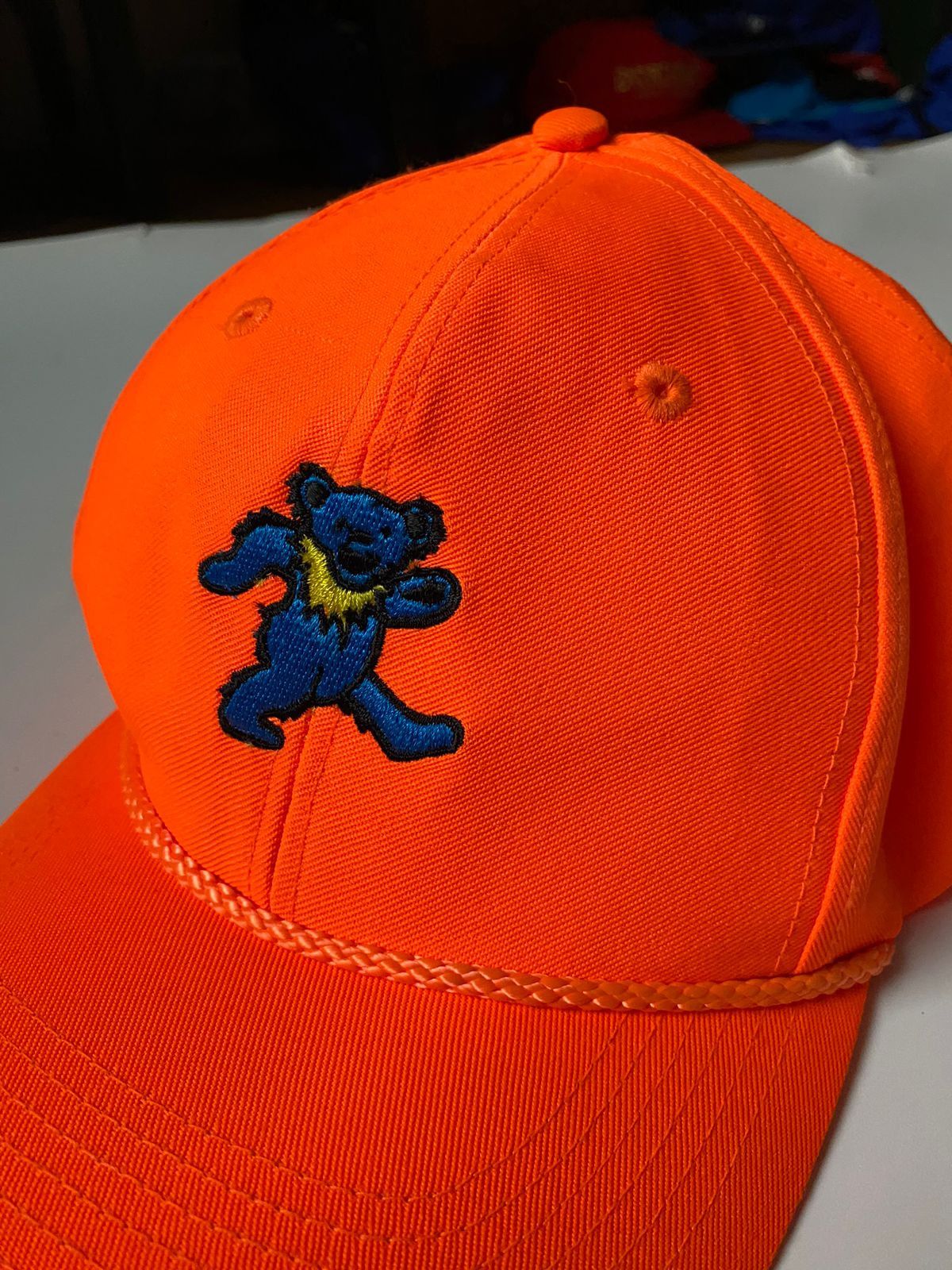 Band Tees × Grateful Dead × Vintage Grateful Dead Snapback Hat Orange Size ONE SIZE - 8 Thumbnail