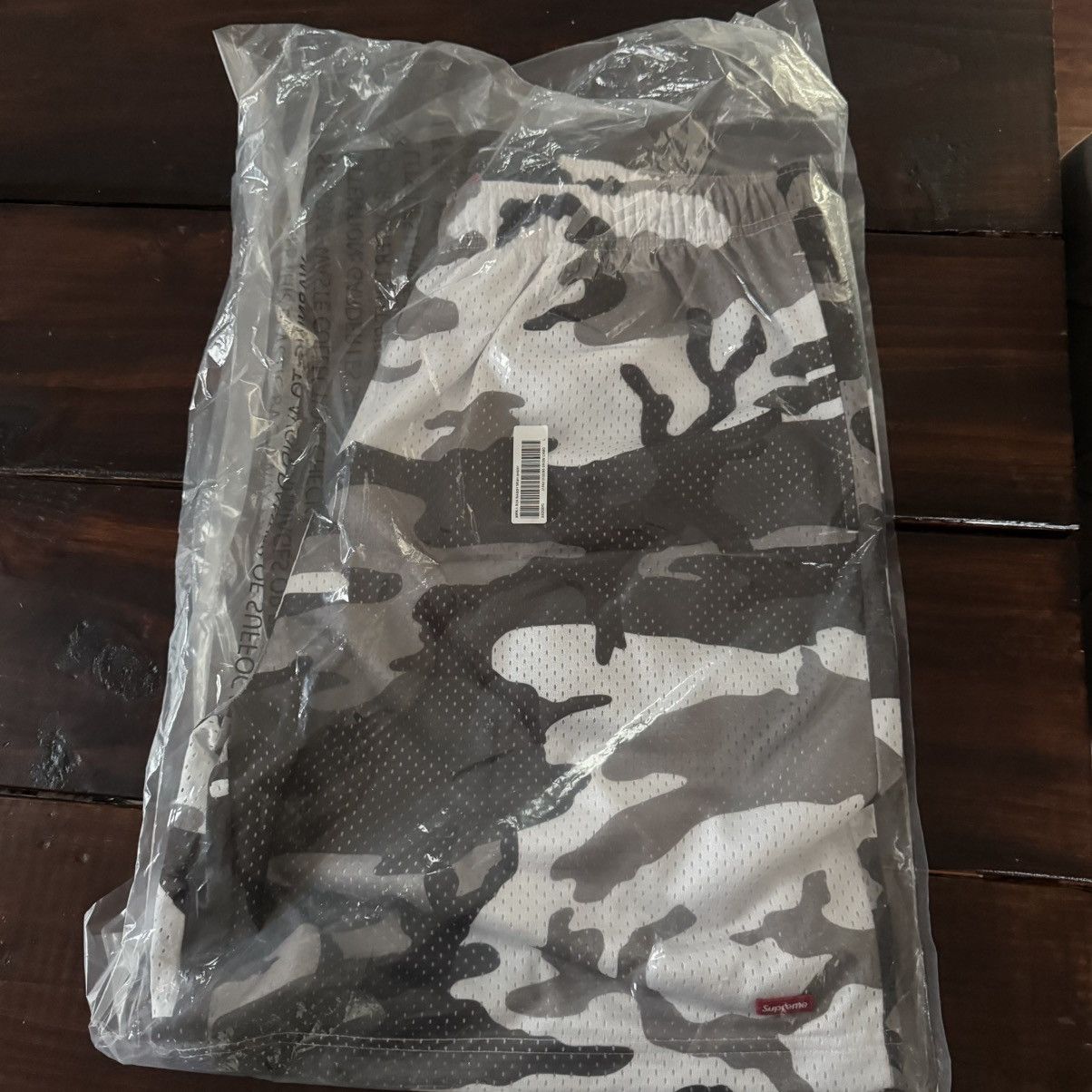Supreme Supreme Small Box Baggy Mesh Shorts Snow Camo Size US 36 / EU 52 - 10 Thumbnail