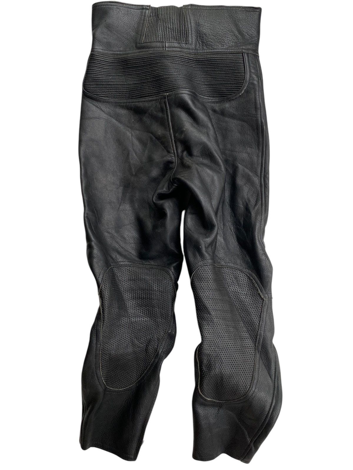 Genuine Leather Vtg Leather Pants Biker Size US 31 - 2 Thumbnail