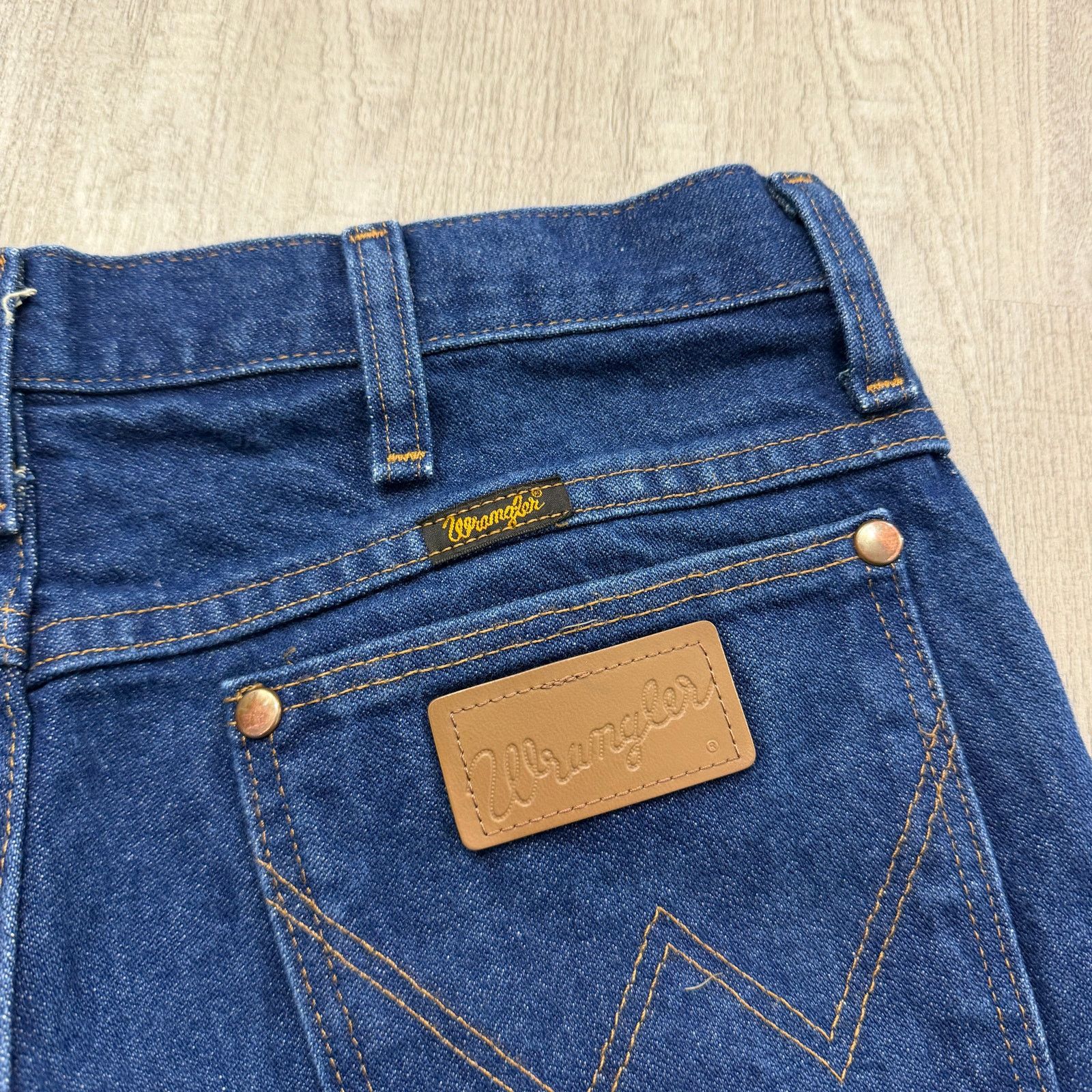 Wrangler Vintage Wrangler Cowboy Cut Slim Fit Jeans Men's 31x32 Blue Size US 31 - 5 Thumbnail
