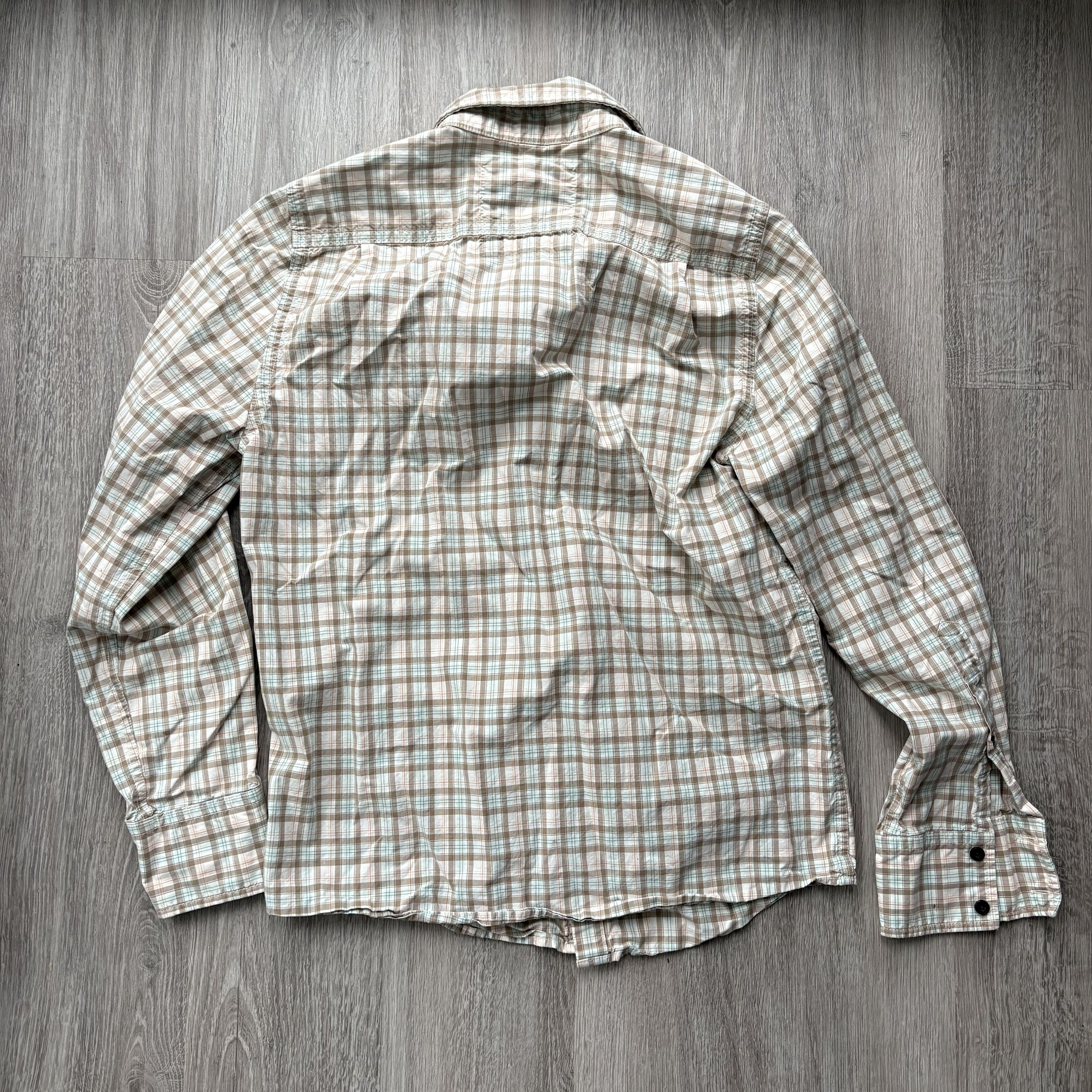 Hollister Hollister Plaid Long Sleeve Button Down Shirt Size M Size US M / EU 48-50 / 2 - 8 Thumbnail