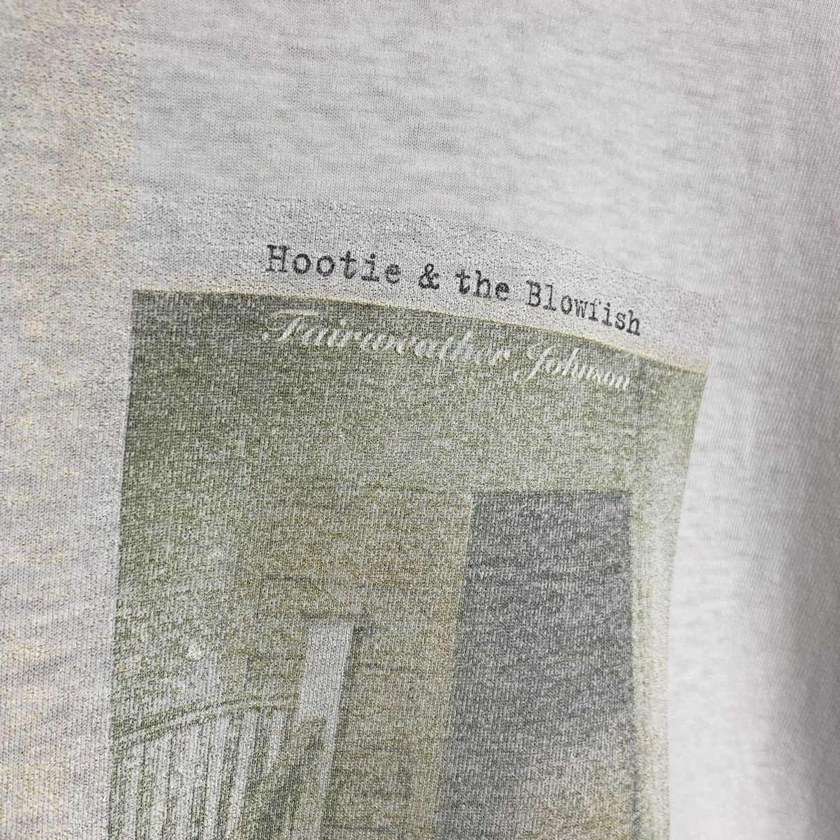 Band Tees × Vintage Vintage 90s Hootie & The Blowfish Band Distressed T-Shirt Size US XL / EU 56 / 4 - 5 Thumbnail