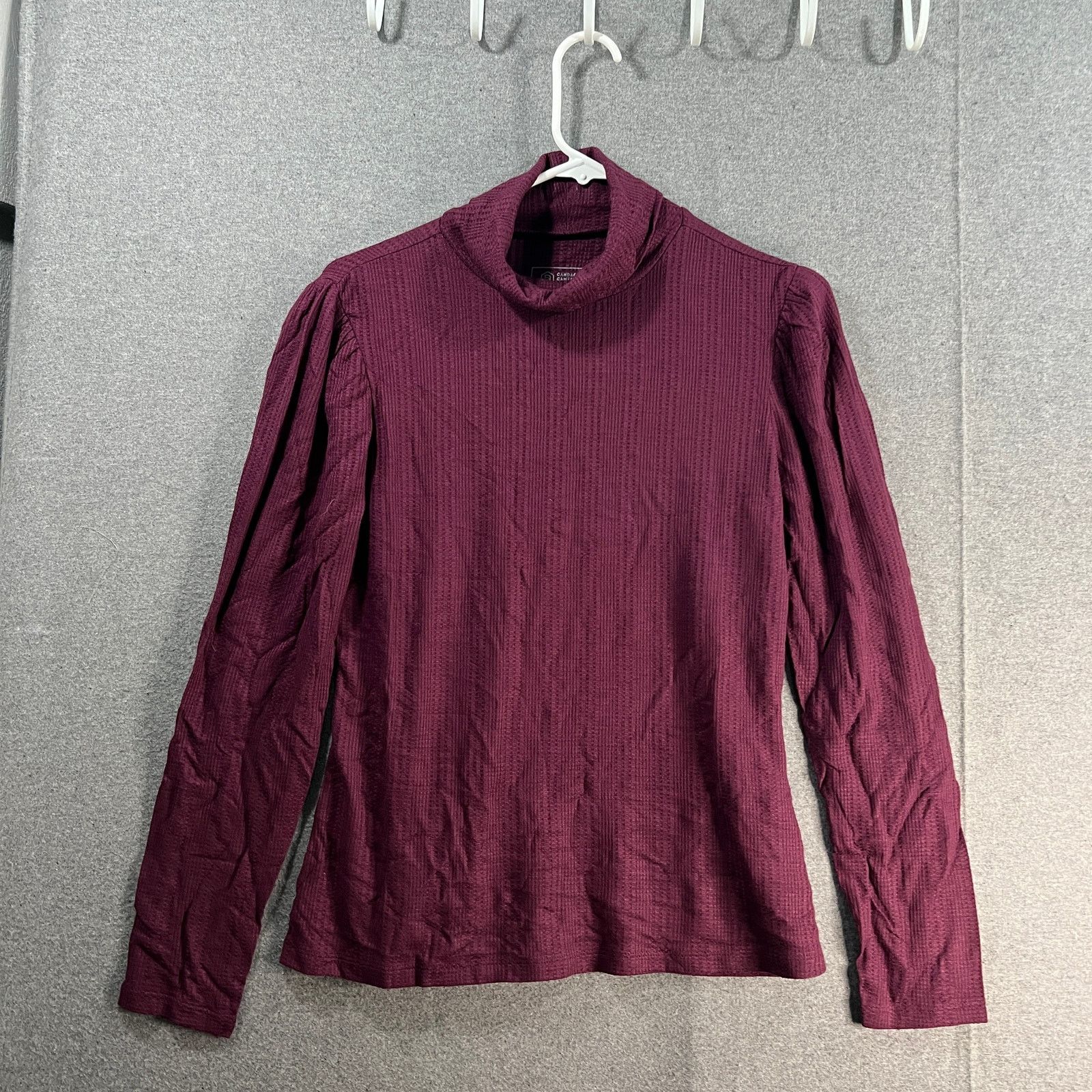 Other Candace Cameron Bure Puff-Sleeve Turtleneck Size XS / US 0-2 / IT 36-38 - 1 Thumbnail