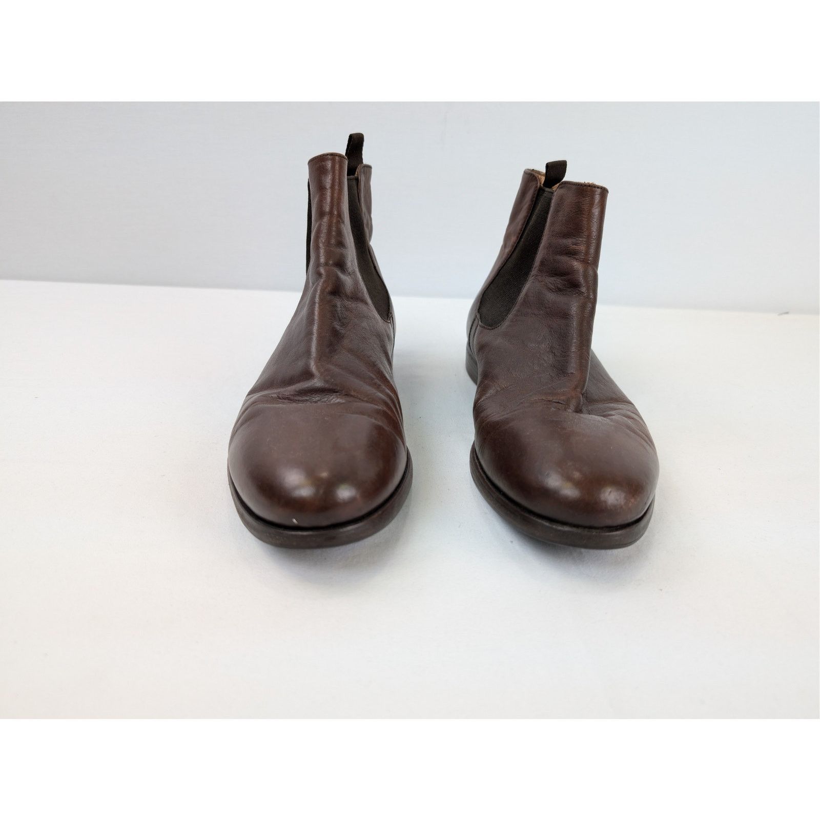 Prada o1rshd1 CC20 Chelsea Boots in Dark Brown Size US 8 / EU 41 - 9 Thumbnail