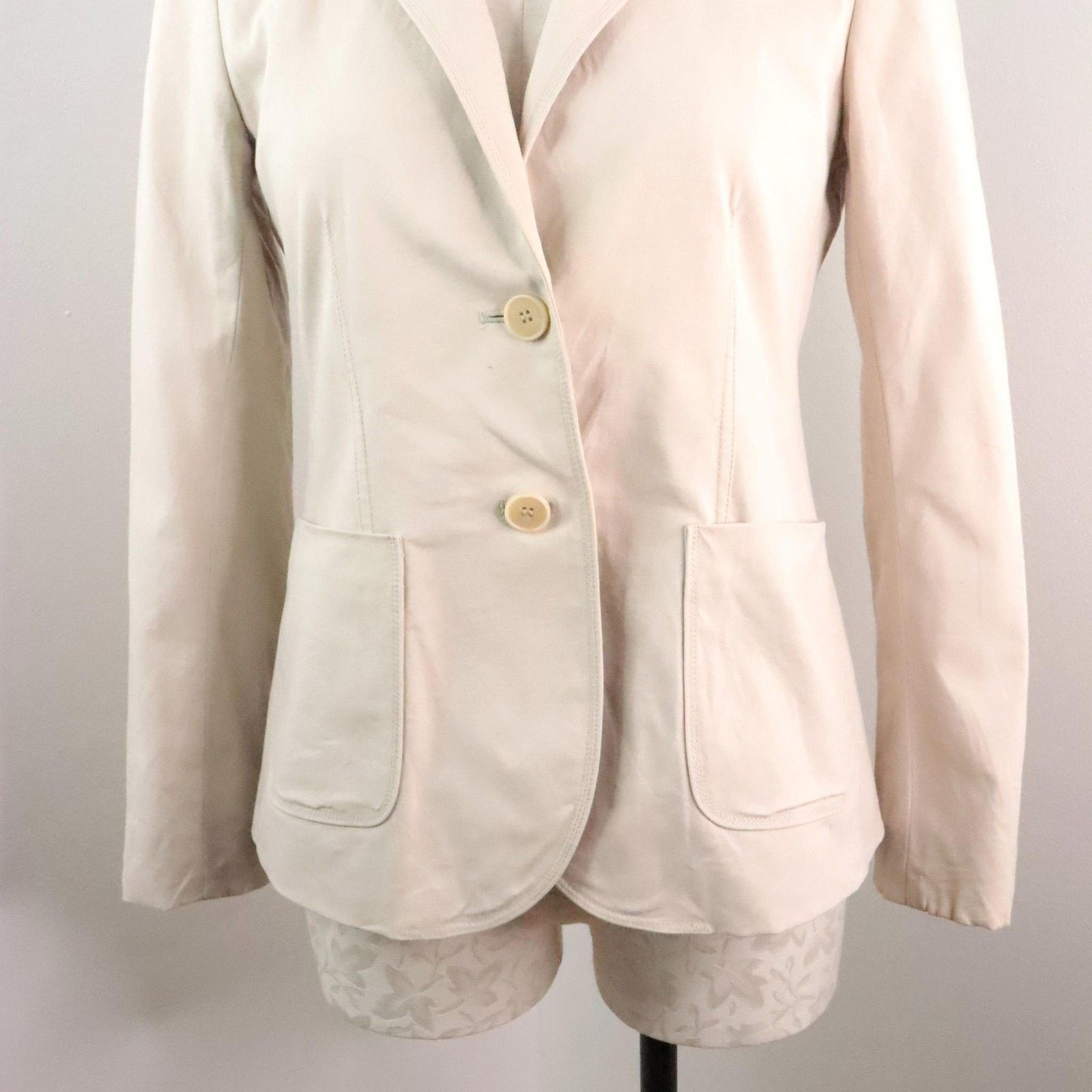 Theory Theory Women’s Beige Blazer Size 6 Tailored Jacket Size M / US 6-8 / IT 42-44 - 5 Thumbnail
