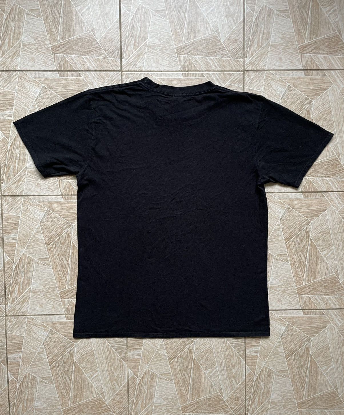 Band Tees × Vintage Vintage Not Today Satan Eyes Graphic Logo Tee Shirt Black Size US L / EU 52-54 / 3 - 4 Thumbnail