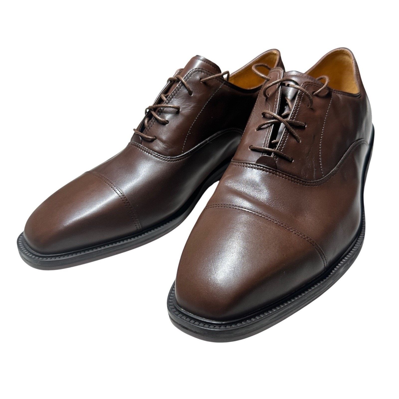 Rockport Rockport Reserve Mens 13 Brown Leather Cap Toe Oxfords NWT Size US 13 / EU 46 - 1 Thumbnail