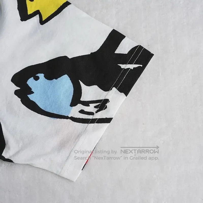 Kenzo KENZO Summer White Graphic Short Sleeve T-Shirt . Size L / US 10 / IT 46 - 6 Thumbnail