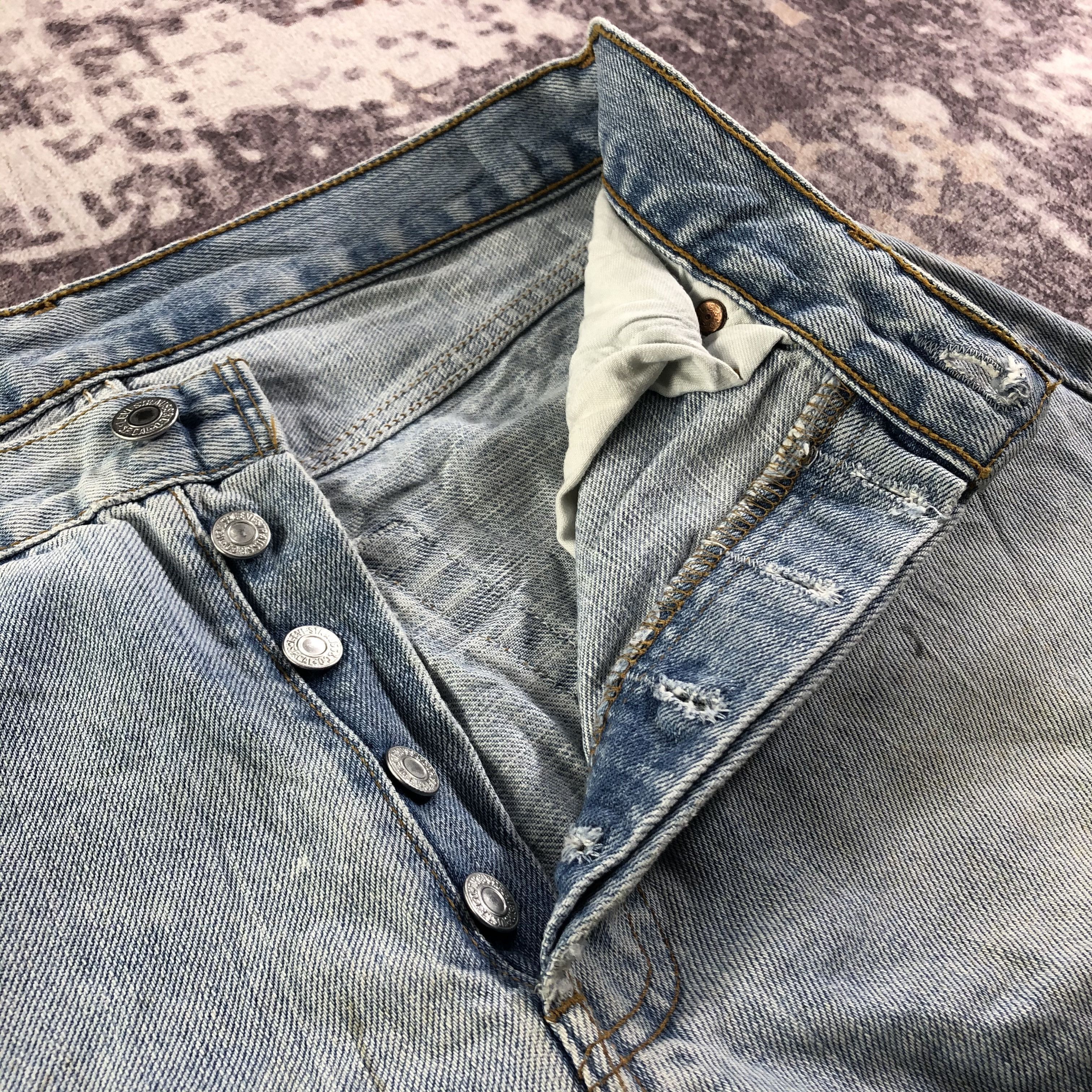 Levi's × Vintage Vintage 90s Levis 501 Jeans-JM3275 Size US 30 / EU 46 - 9 Thumbnail