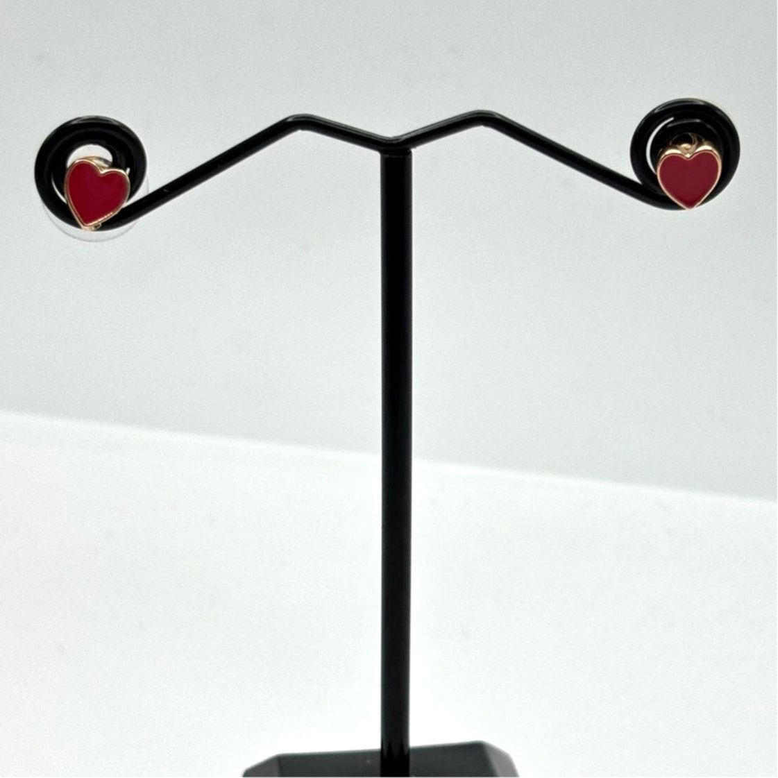 Other Gold Heart Earrings Size ONE SIZE - 1 Thumbnail