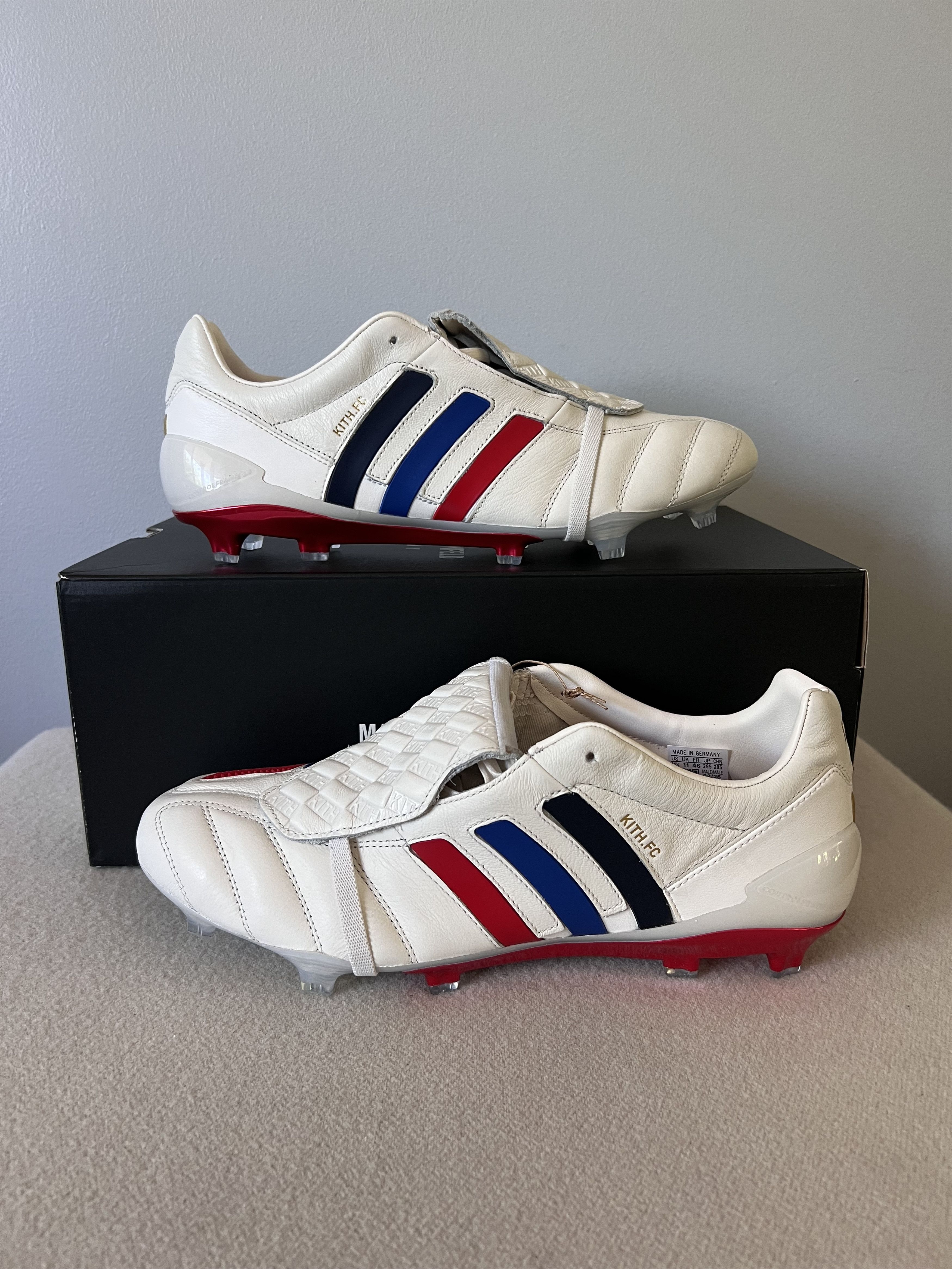 Adidas × Kith Kith Adidas Football Predator Mania Cleats in White Size US 11.5 / EU 44-45 - 2 Thumbnail