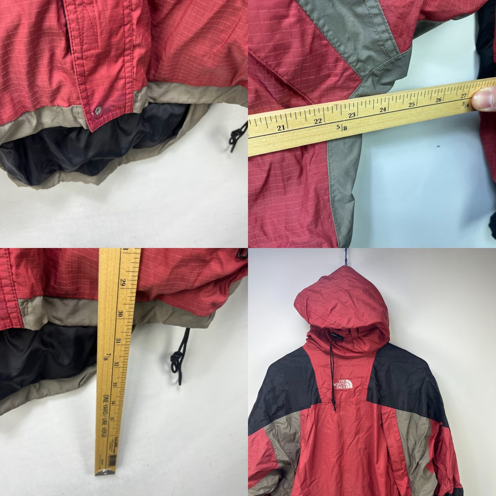 The North Face VINTAGE The North Face Jacket 90s Tech Shell Windbreaker L Red Mens Size US L / EU 52-54 / 3 - 9 Thumbnail